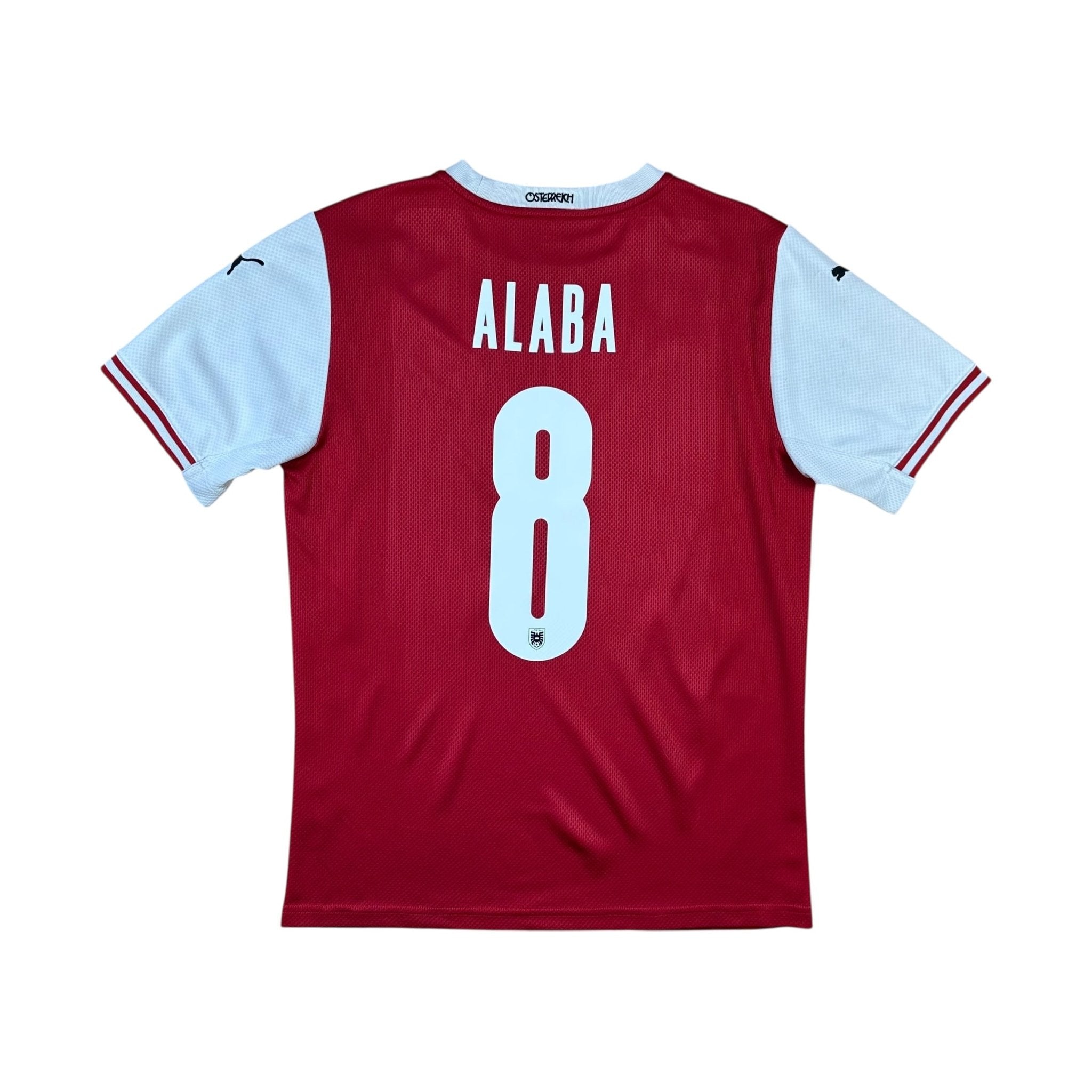 Austria 2020 Home Shirt (S) Alaba #8 - Kitplug