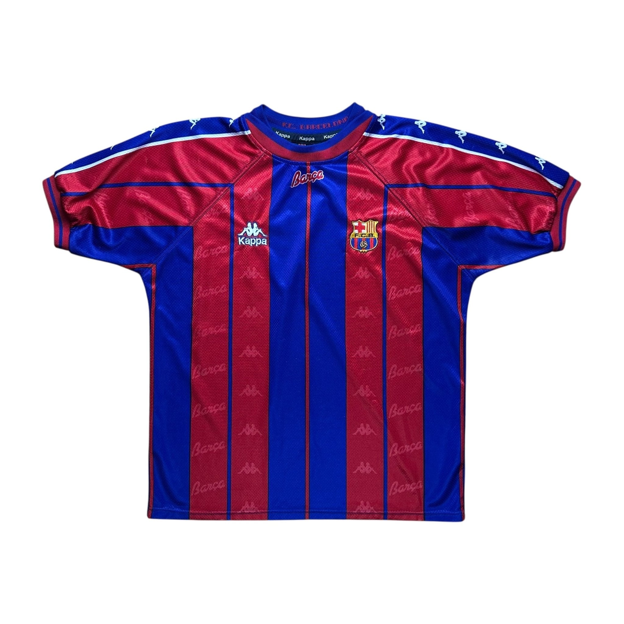 Barcelona 1997 - 98 Home Shirt (M) - Kitplug