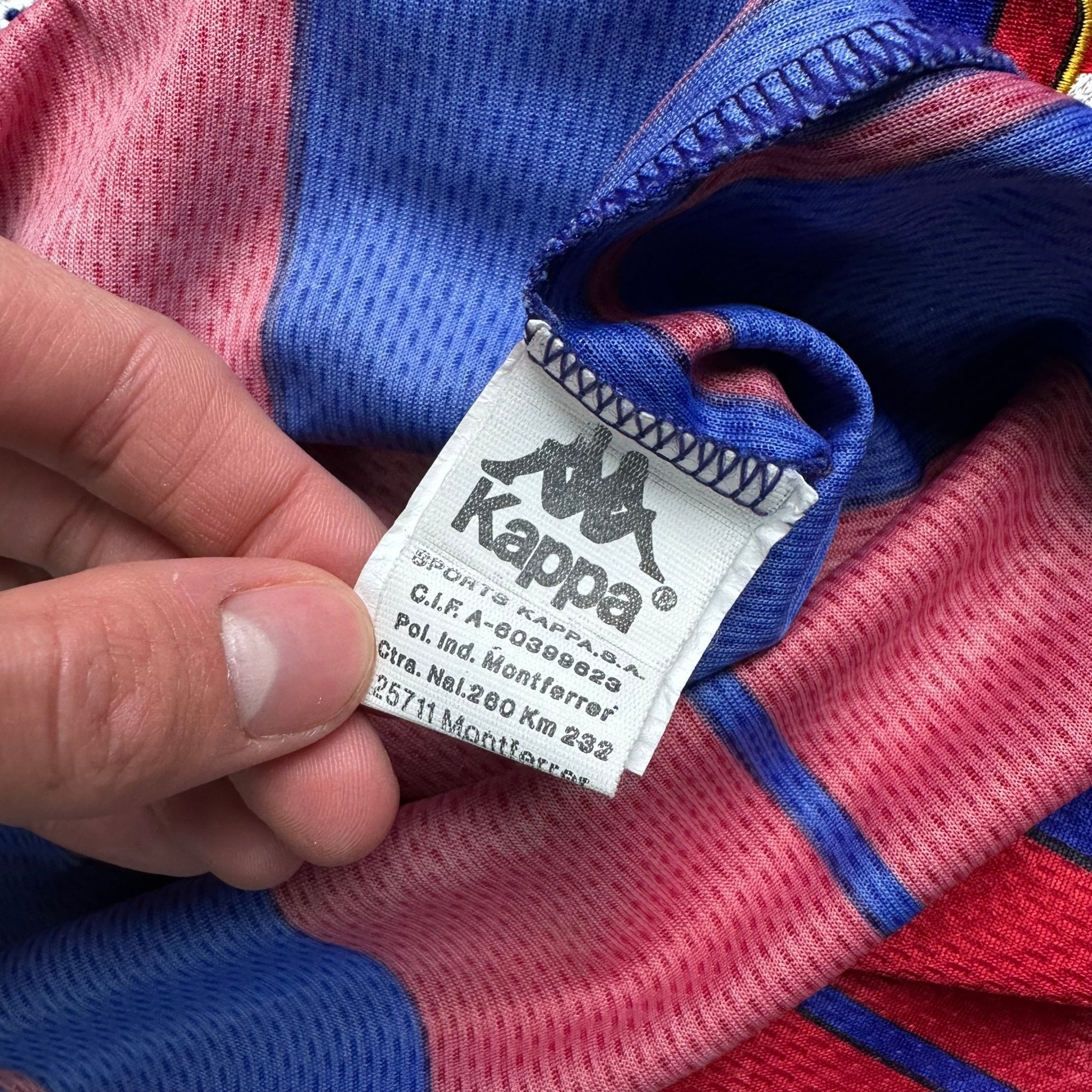 Barcelona 1997 - 98 Home Shirt (M) - Kitplug