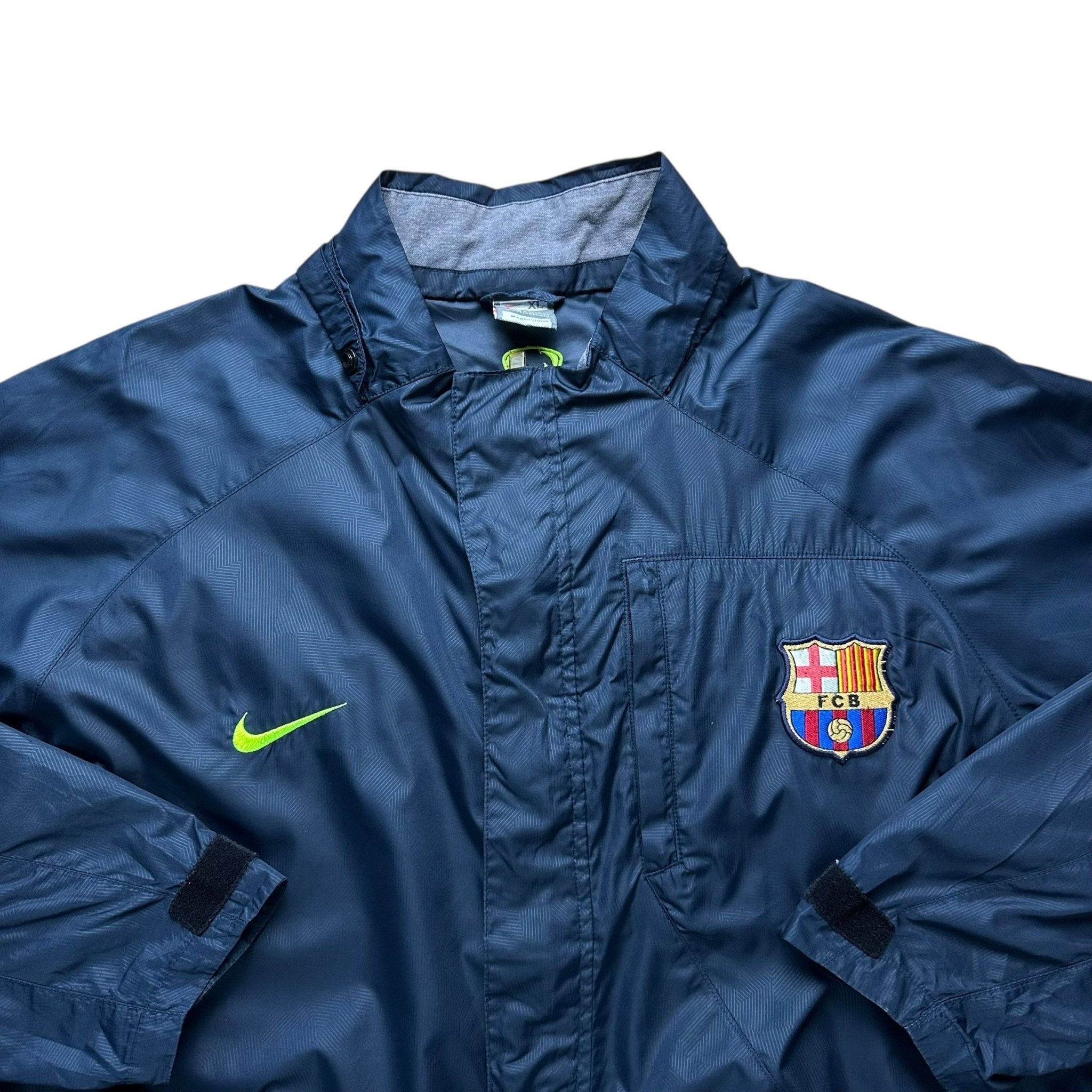 Barcelona 2007 - 08 Training Rain Jacket (XL) - Kitplug