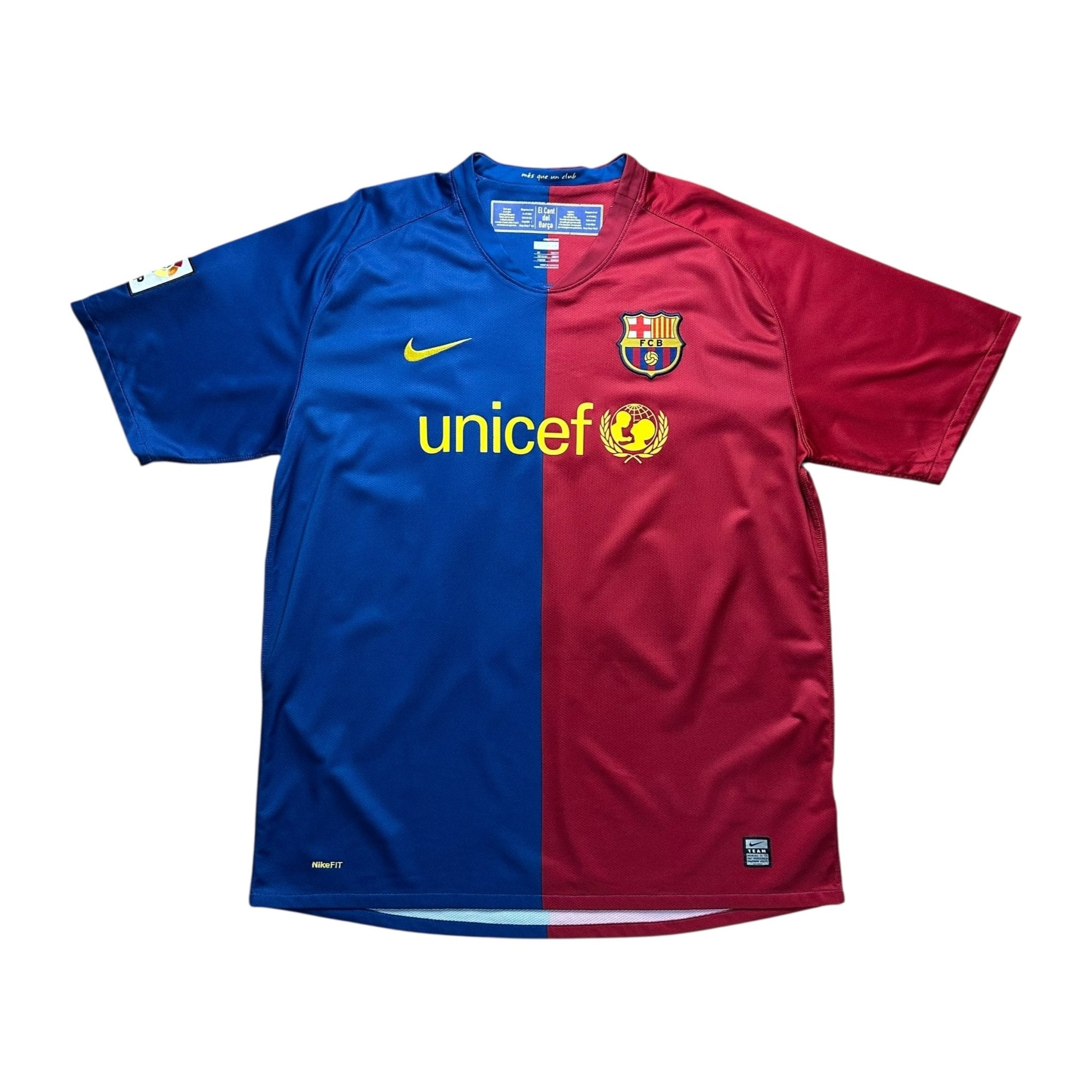 Barcelona 2008 - 09 Home Shirt (XL) Messi 10 - Kitplug
