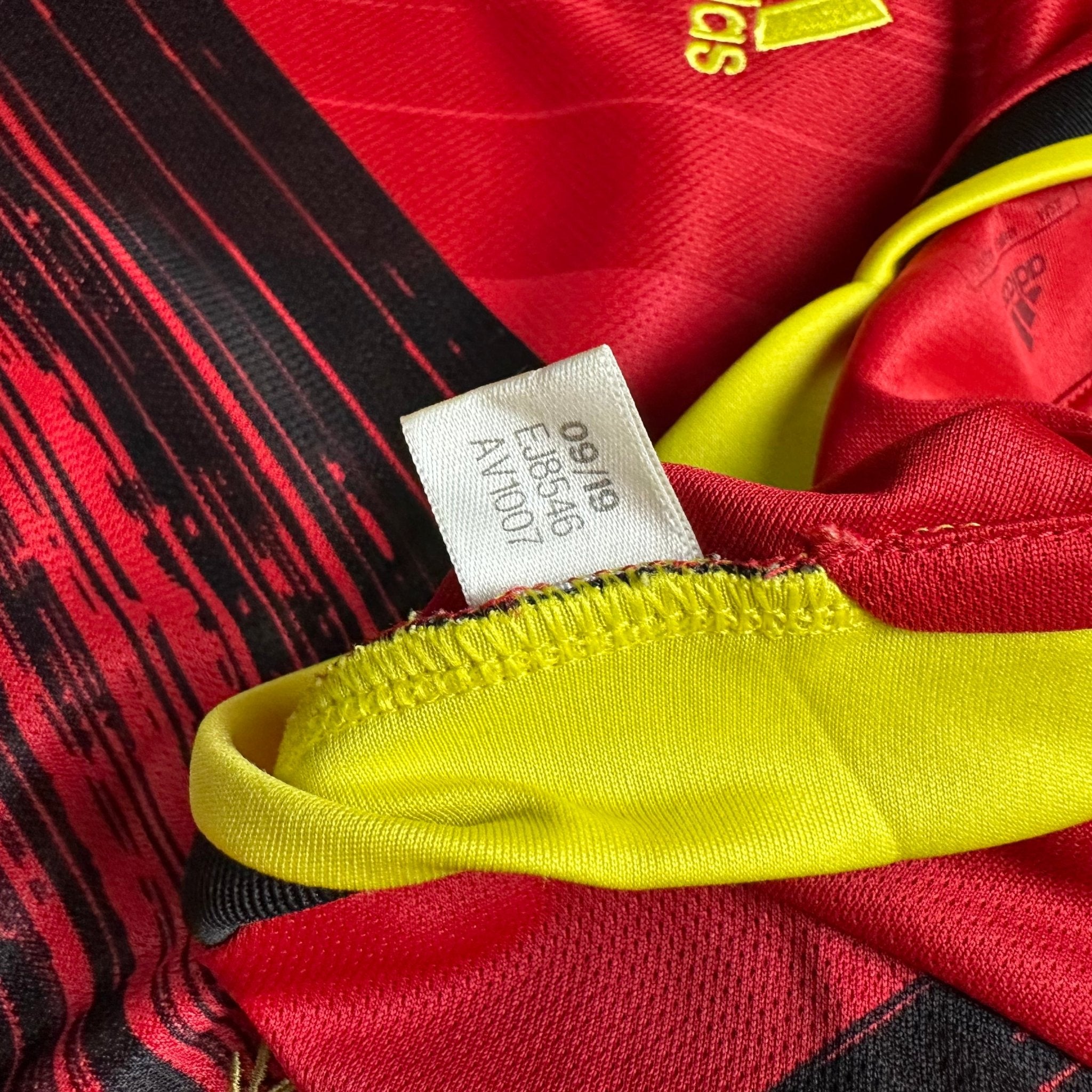 Belgium 2020 Home Shirt (L) Hazard 10 - Kitplug