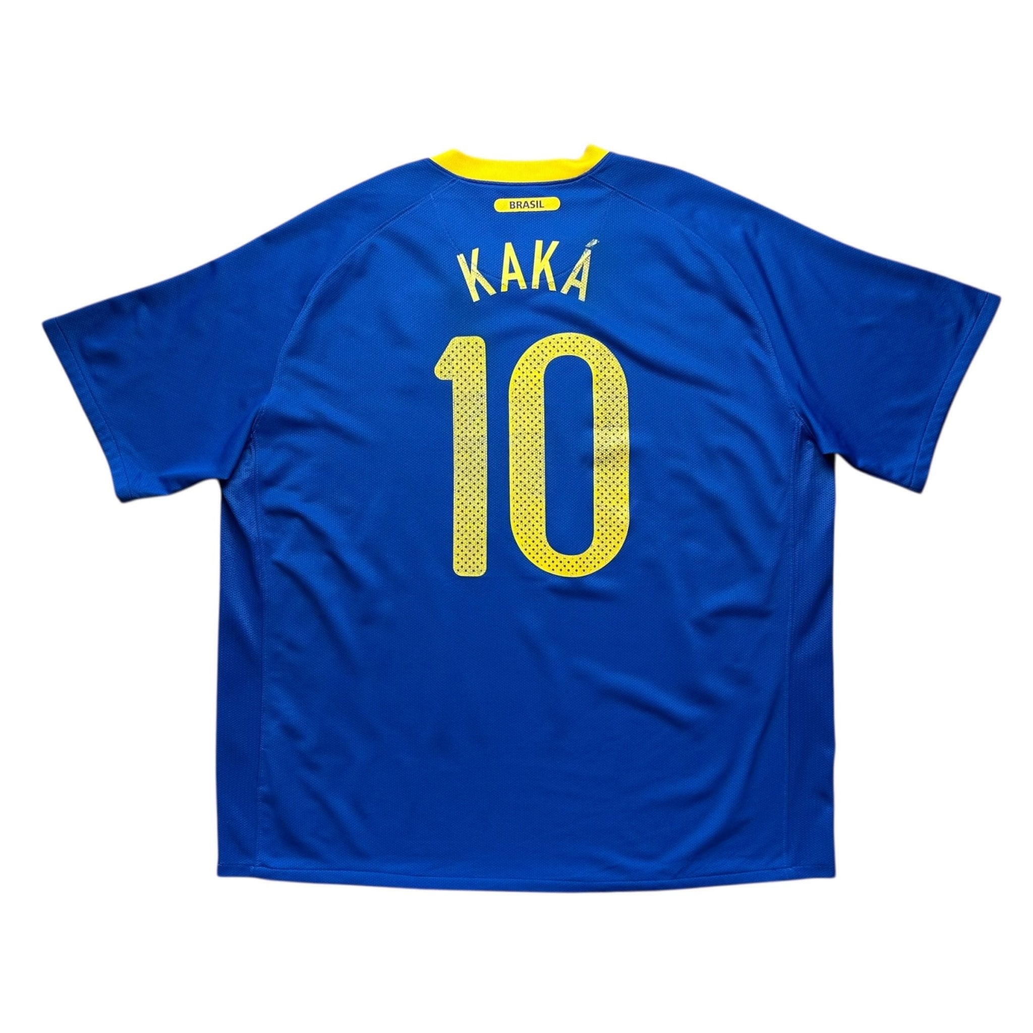 Brazil 2010 Away Shirt (XXL) Kaka 10 - Kitplug
