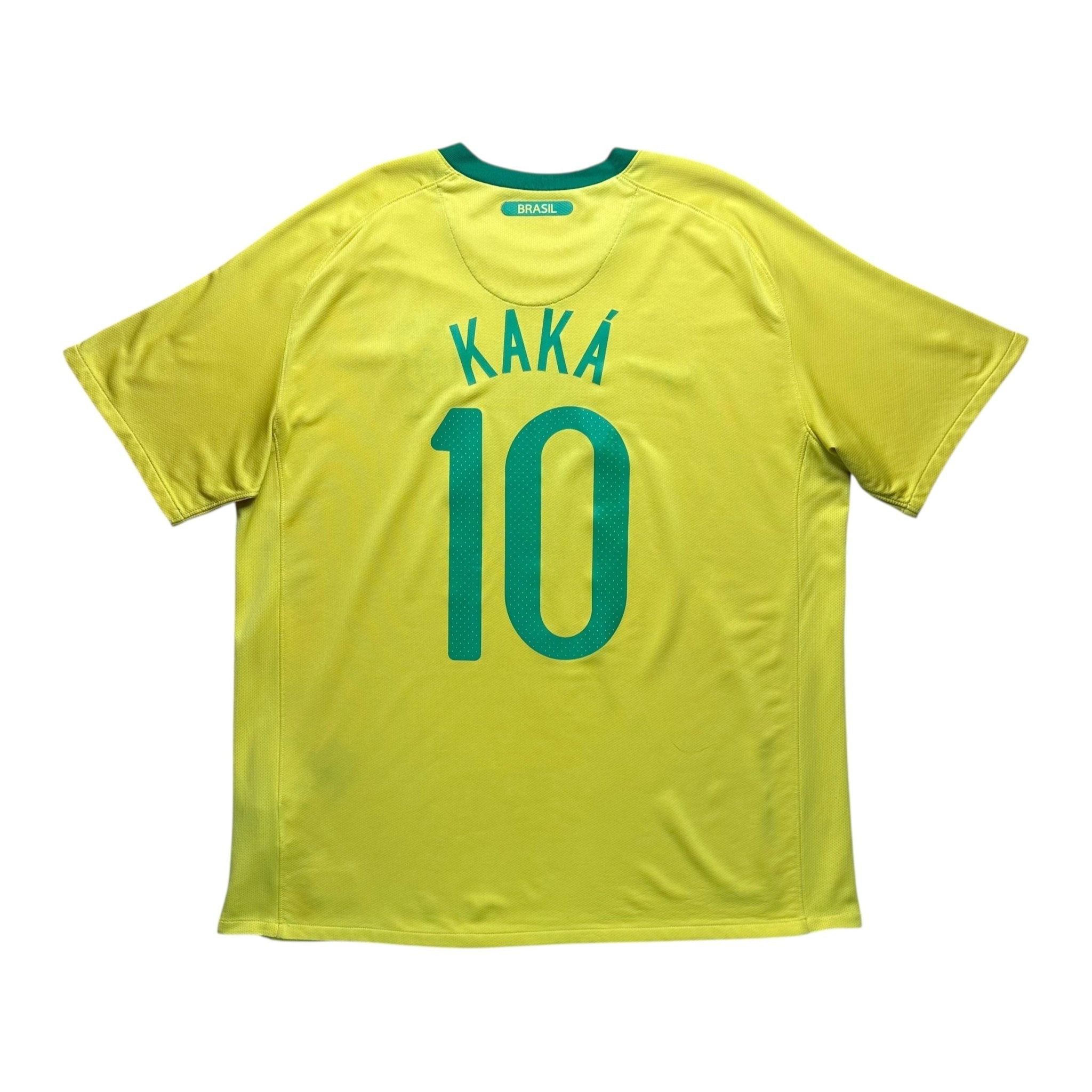 Brazil 2010 Home Shirt (XL) Kaka 10 - Kitplug
