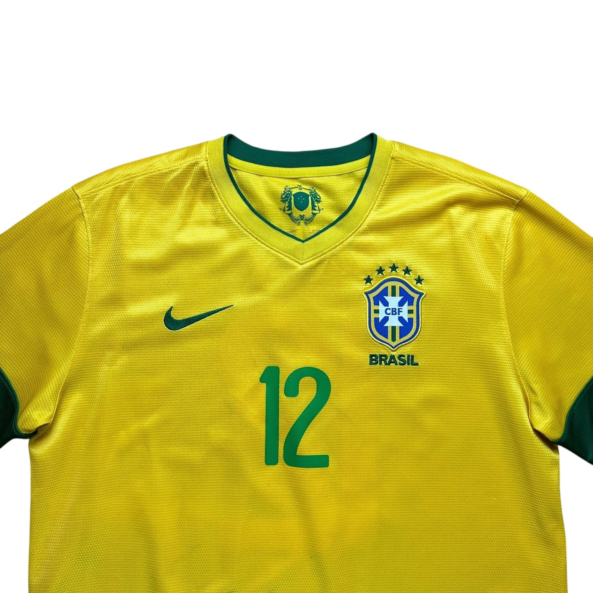 Brazil 2012 Home Shirt (L) Hulk 12 - Kitplug
