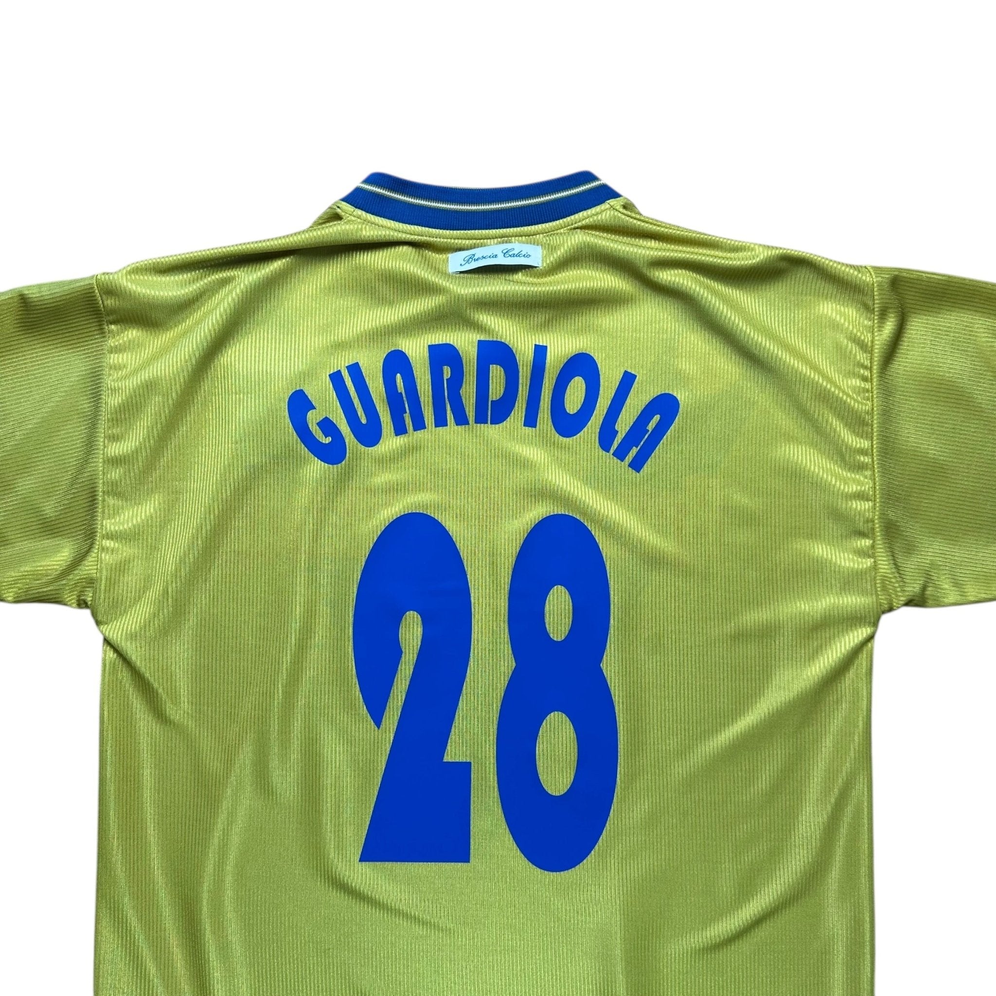Brescia 2001 - 02 Anniversary Shirt (L) Guardiola 28 - Kitplug