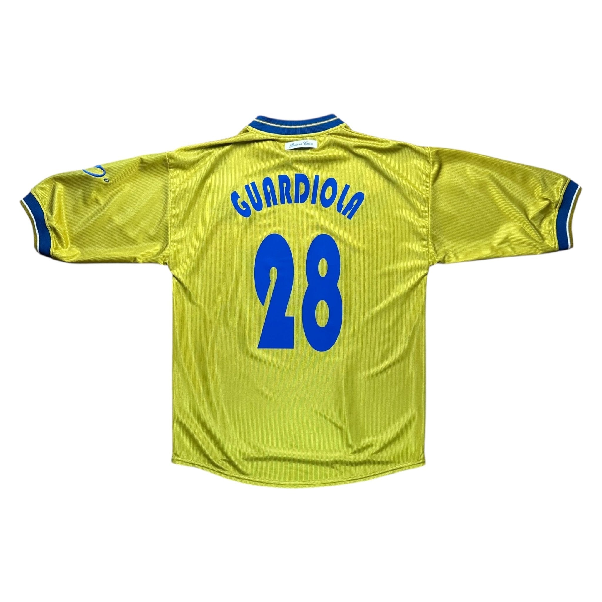 Brescia 2001 - 02 Anniversary Shirt (L) Guardiola 28 - Kitplug