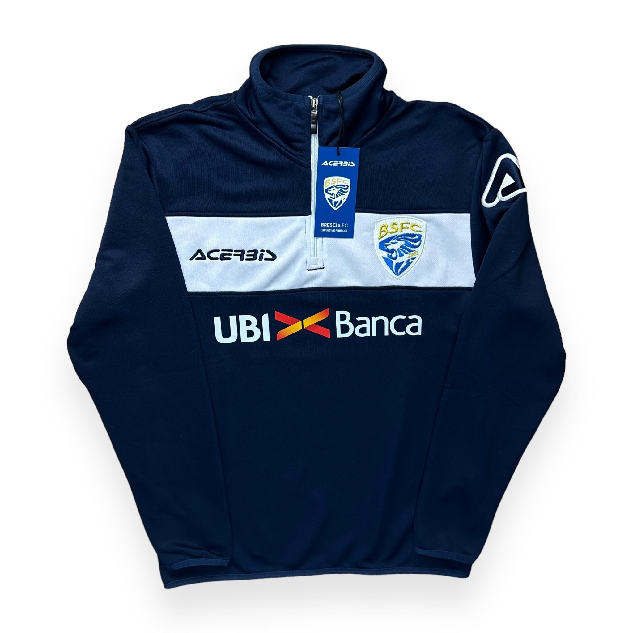 Brescia 2018 - 19 1/4 Zip Training Sweatshirt (S) BNWT - Kitplug