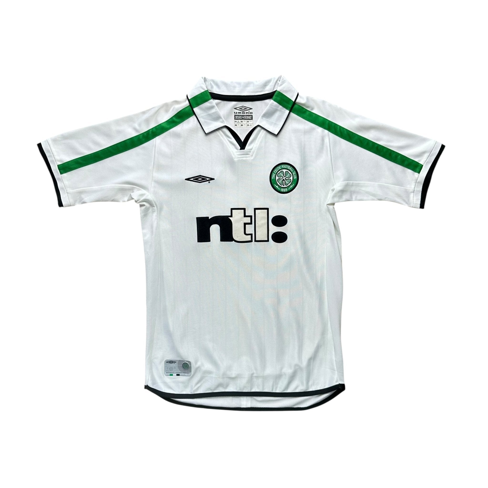 Celtic 2001 - 02 Away Shirt (Youth M) - Kitplug