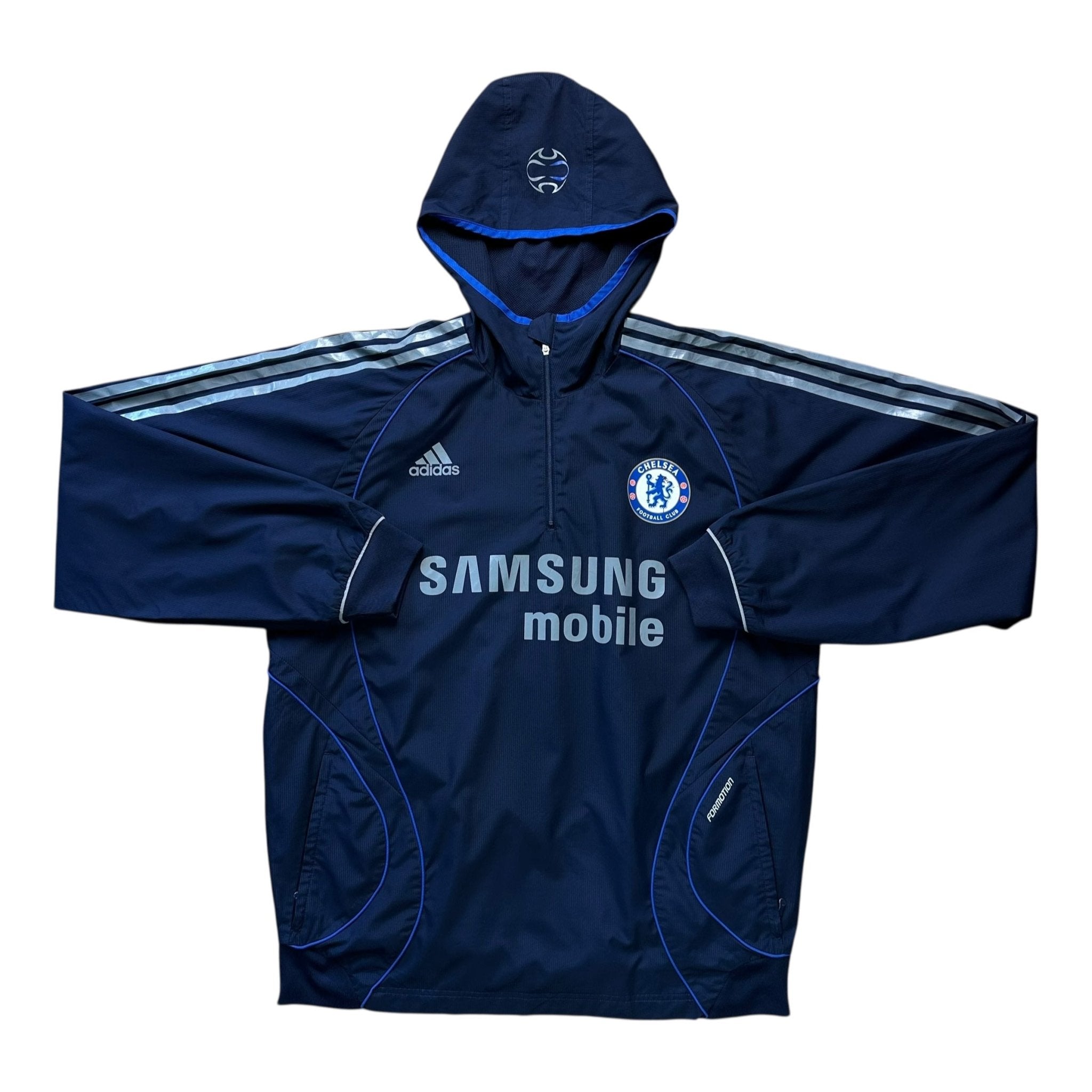 Chelsea 2006 - 07 Training 1/4 Zip Jacket (L) - Kitplug