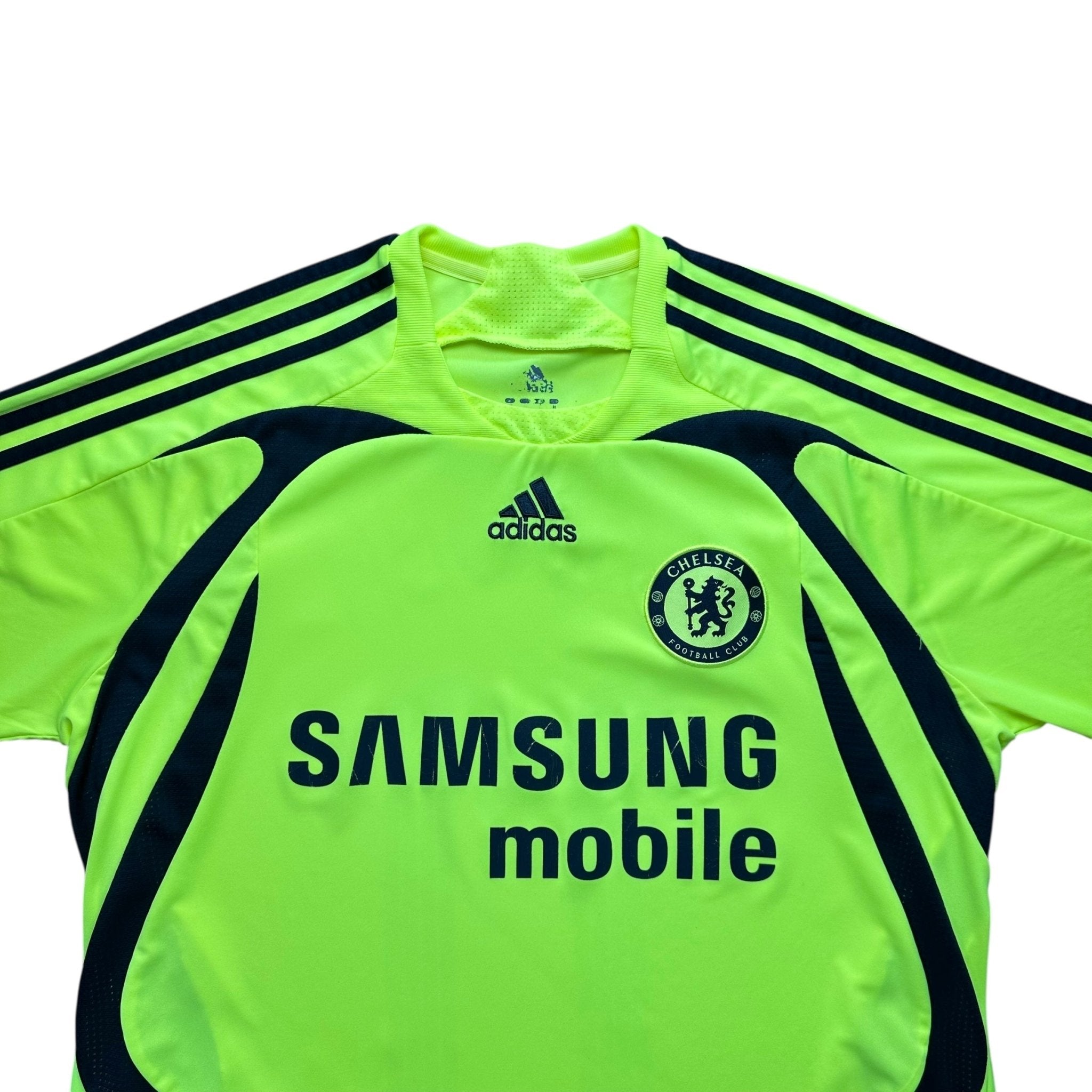 Chelsea 2007 - 08 Away Shirt (M) Drogba 11 - Kitplug