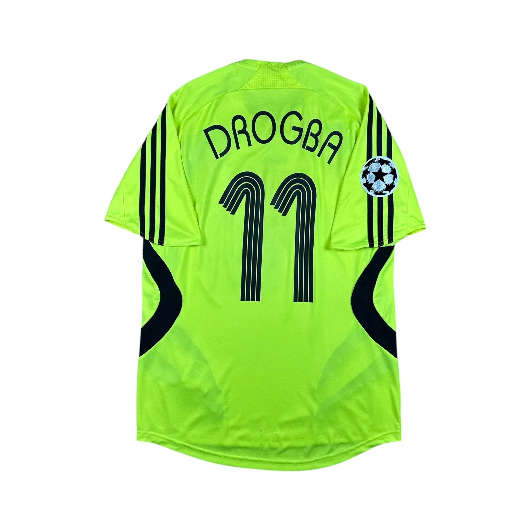 Chelsea 2007-08 Away Shirt (M) Drogba #11 - Kitplug