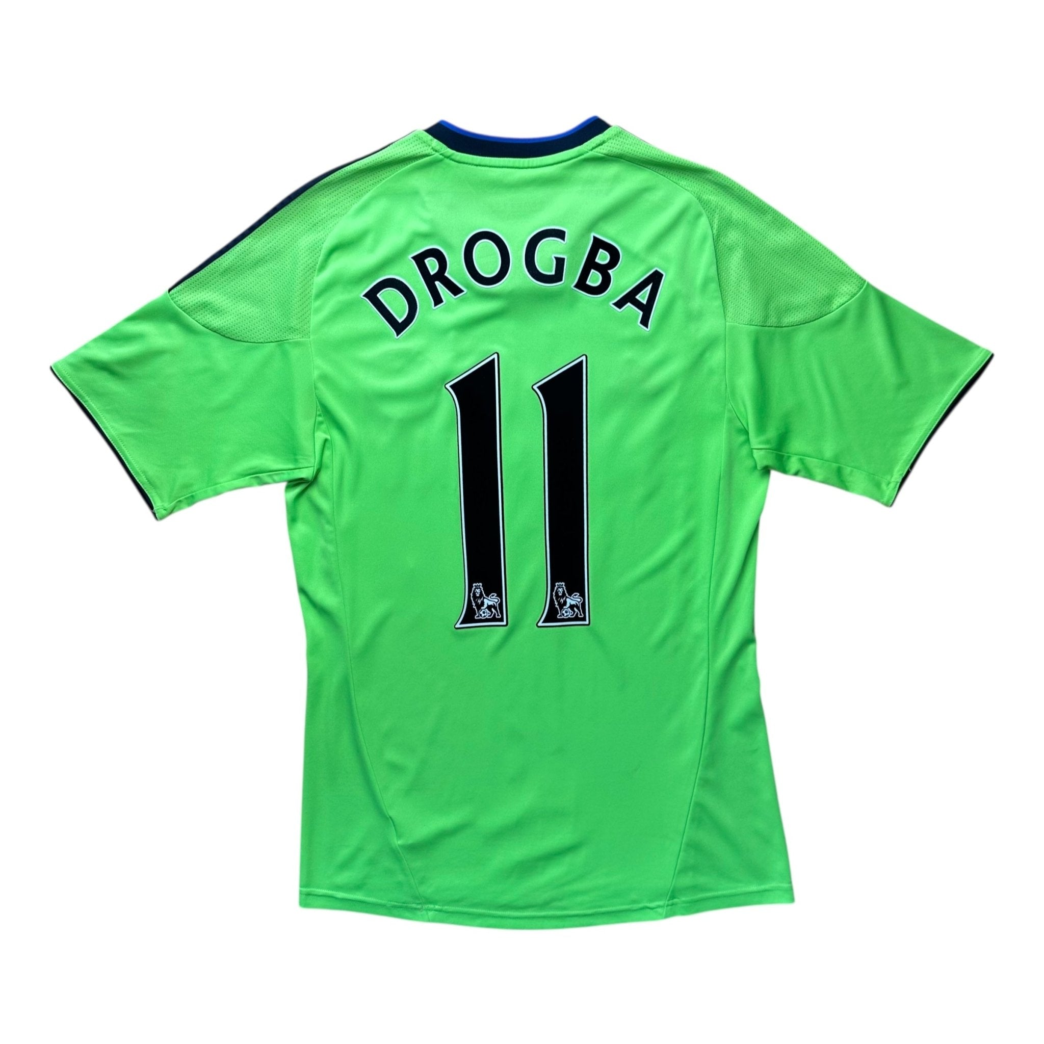 Chelsea 2010 - 11 Away Shirt (S) Drogba 11 - Kitplug