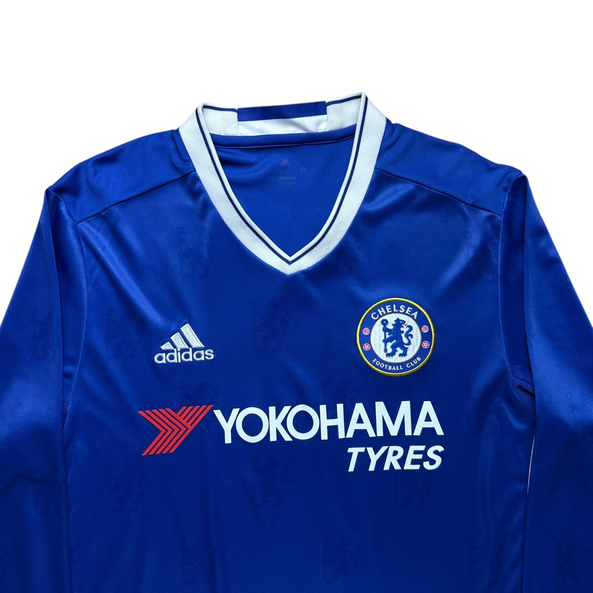 Chelsea 2016 - 17 Home L/S Shirt (L) Moses 15 - Kitplug