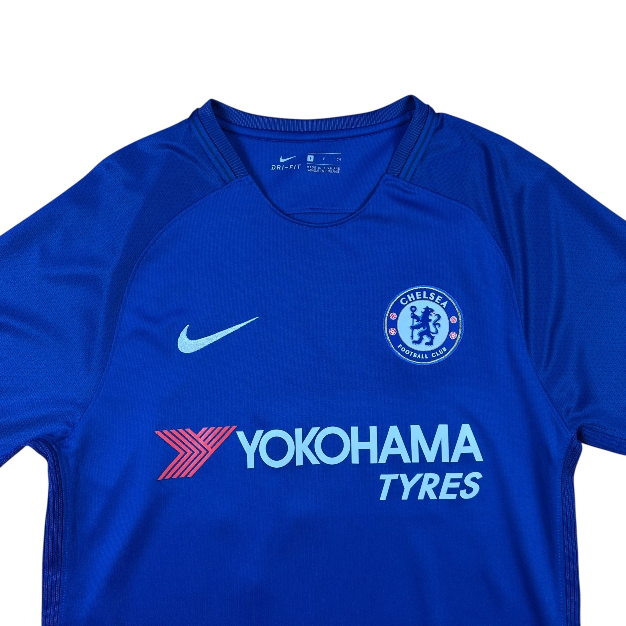 Chelsea 2017-18 Home Shirt (S) Hazard #10 - Kitplug