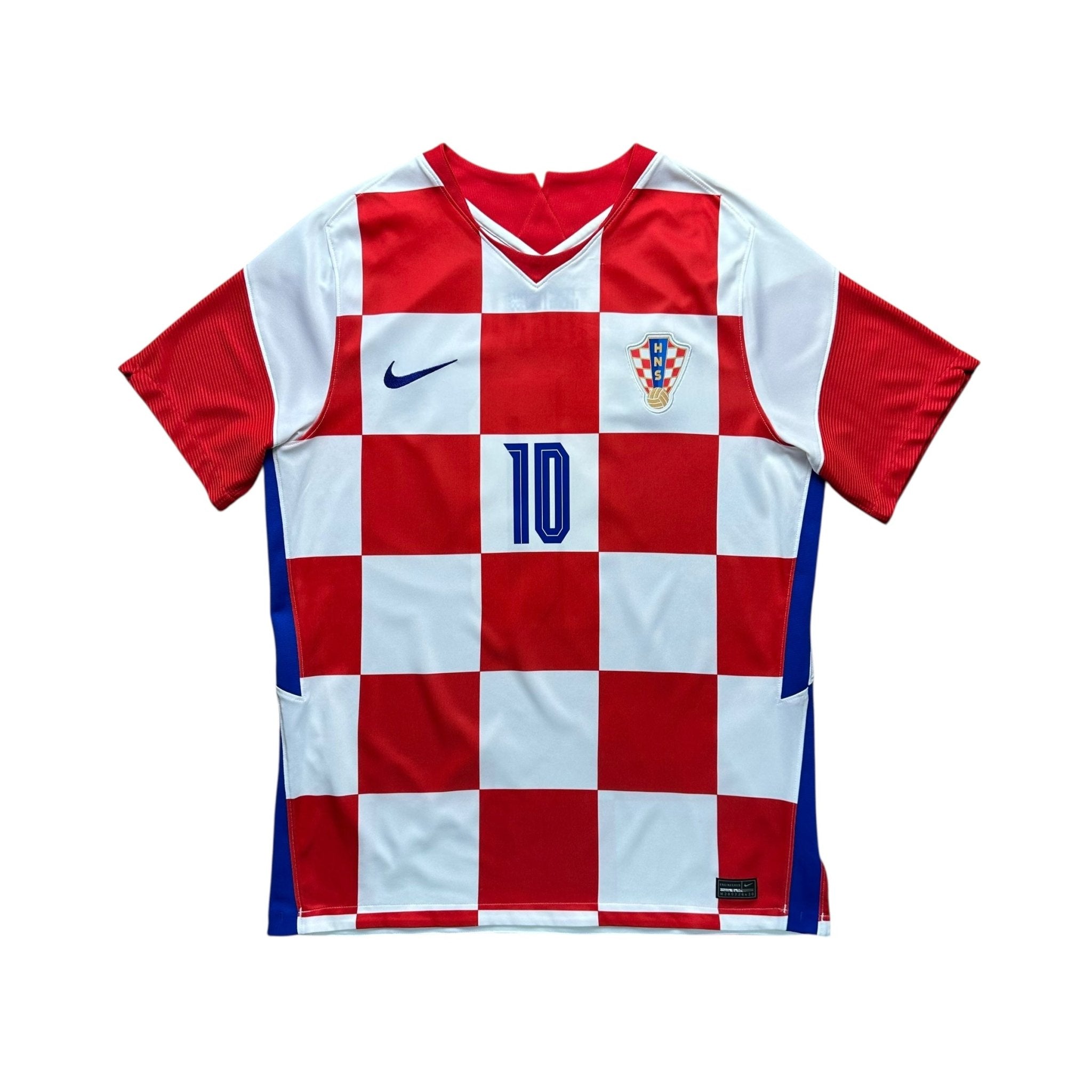 Croatia 2020 Home Shirt (L) Modric 10 - Kitplug