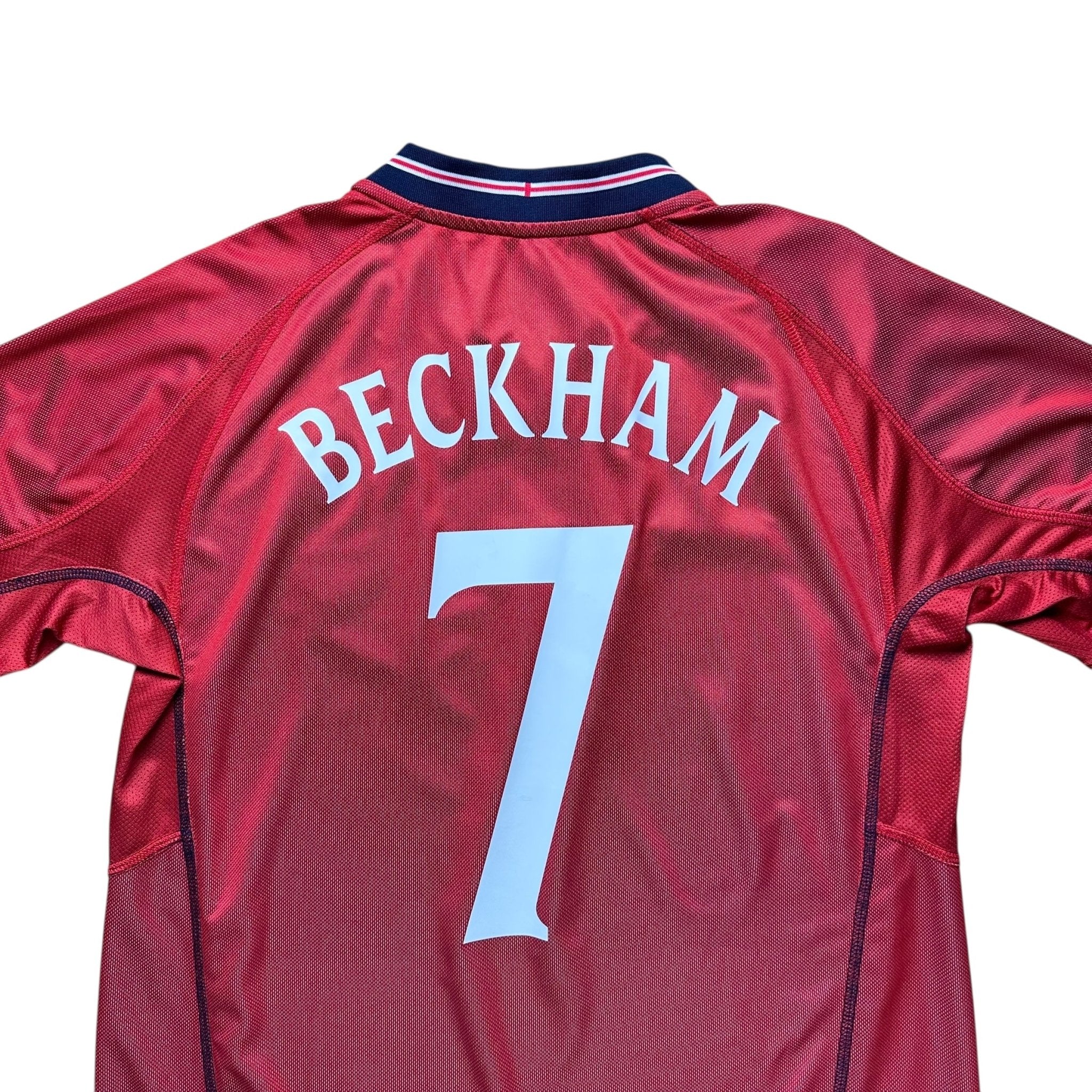 England 2002 Away Shirt (L) Beckham 7 - Kitplug
