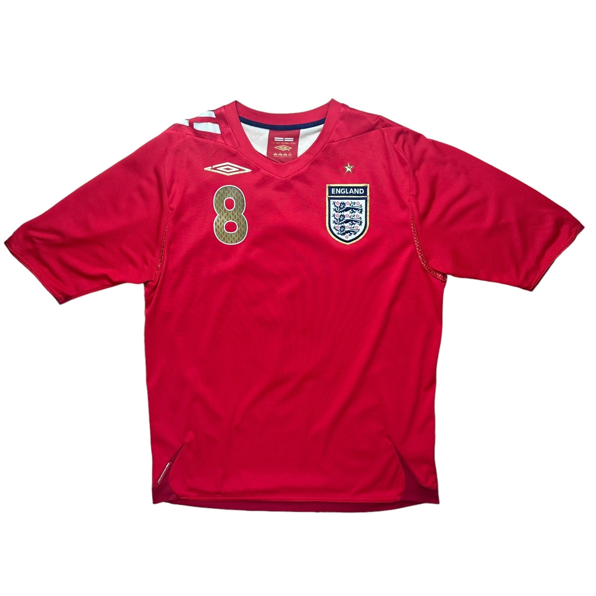 England 2006 Away Shirt (L) Lampard 8 - Kitplug