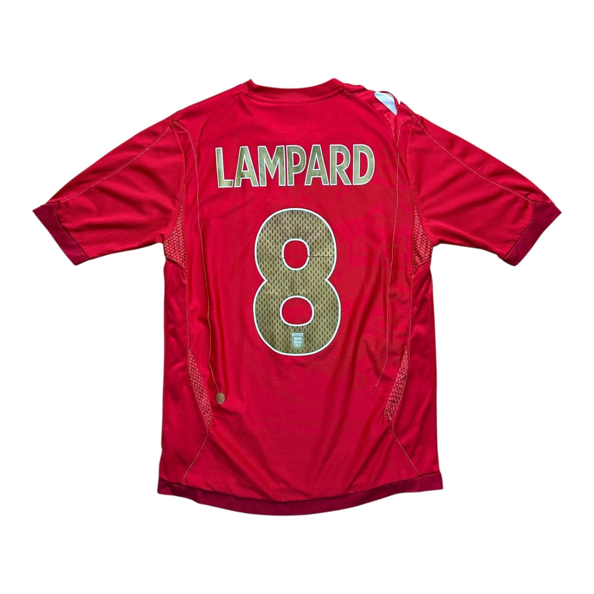 England 2006 Away Shirt (S) Lampard 8 - Kitplug