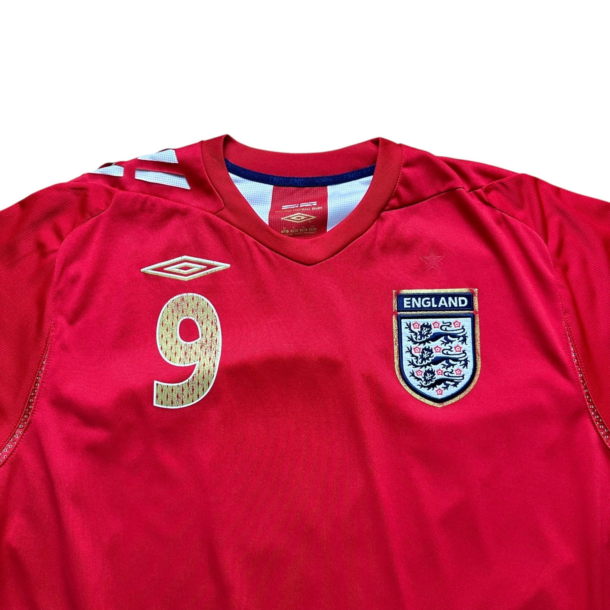 England 2006 Away Shirt (XL) Rooney 9 - Kitplug