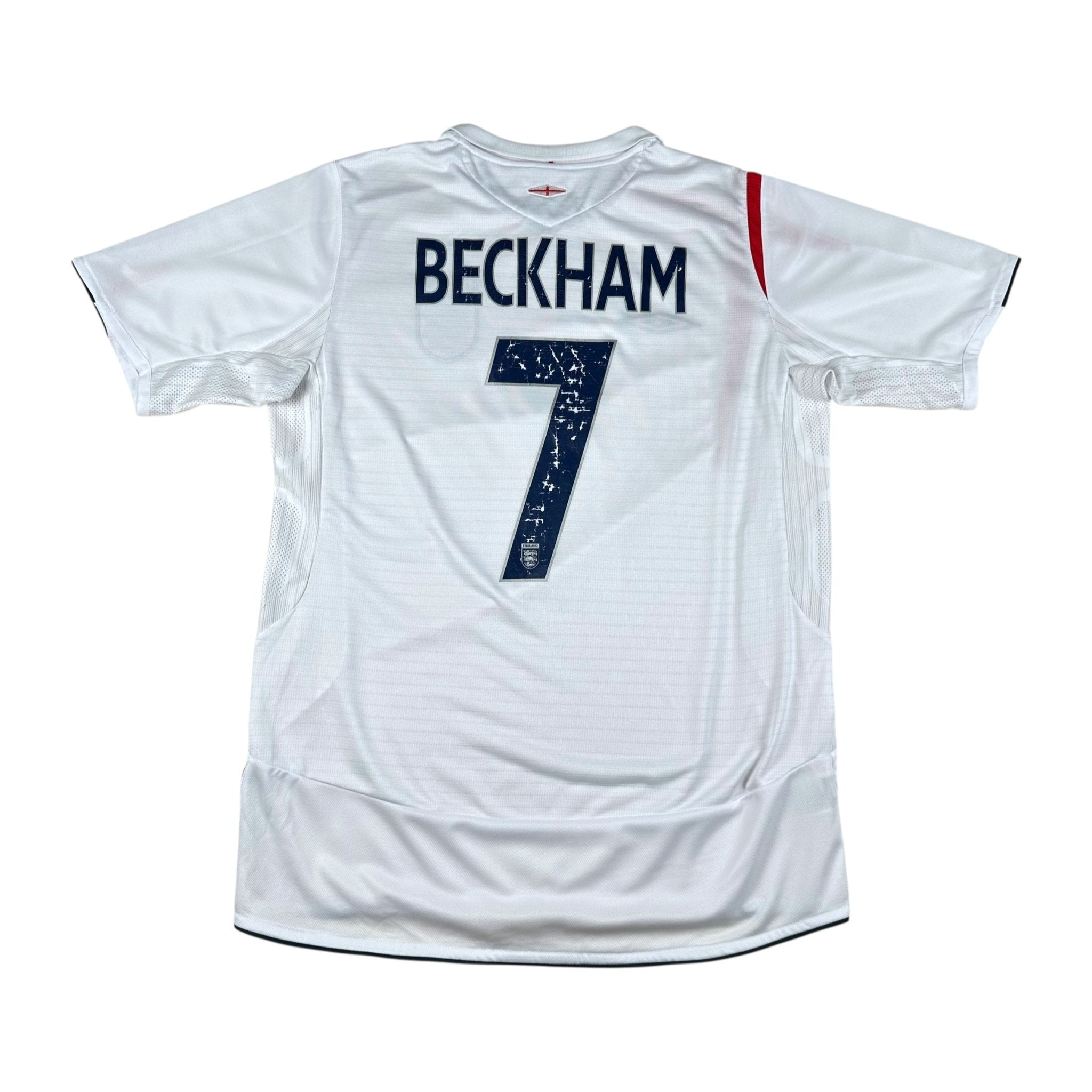 England 2006 Home Shirt (M) Beckham 7 - Kitplug
