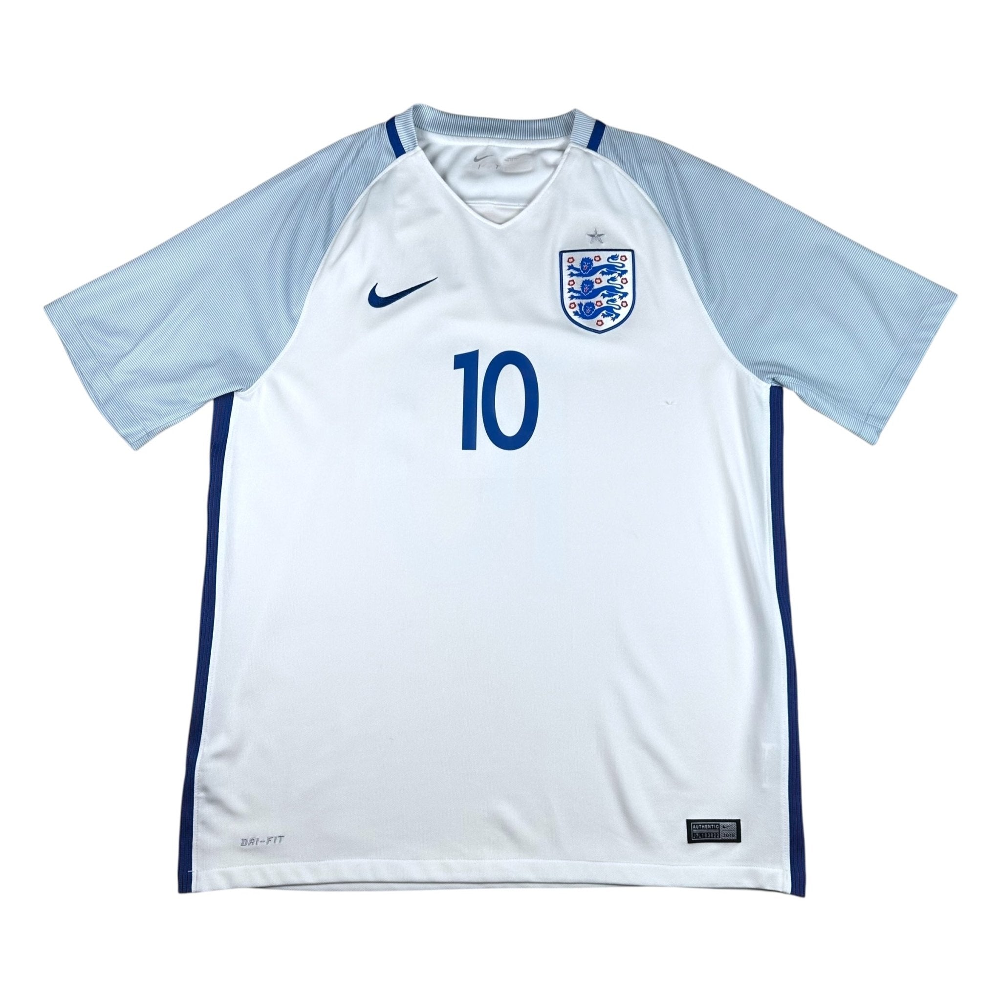 England 2016 Home Shirt (L) Rooney 10 - Kitplug
