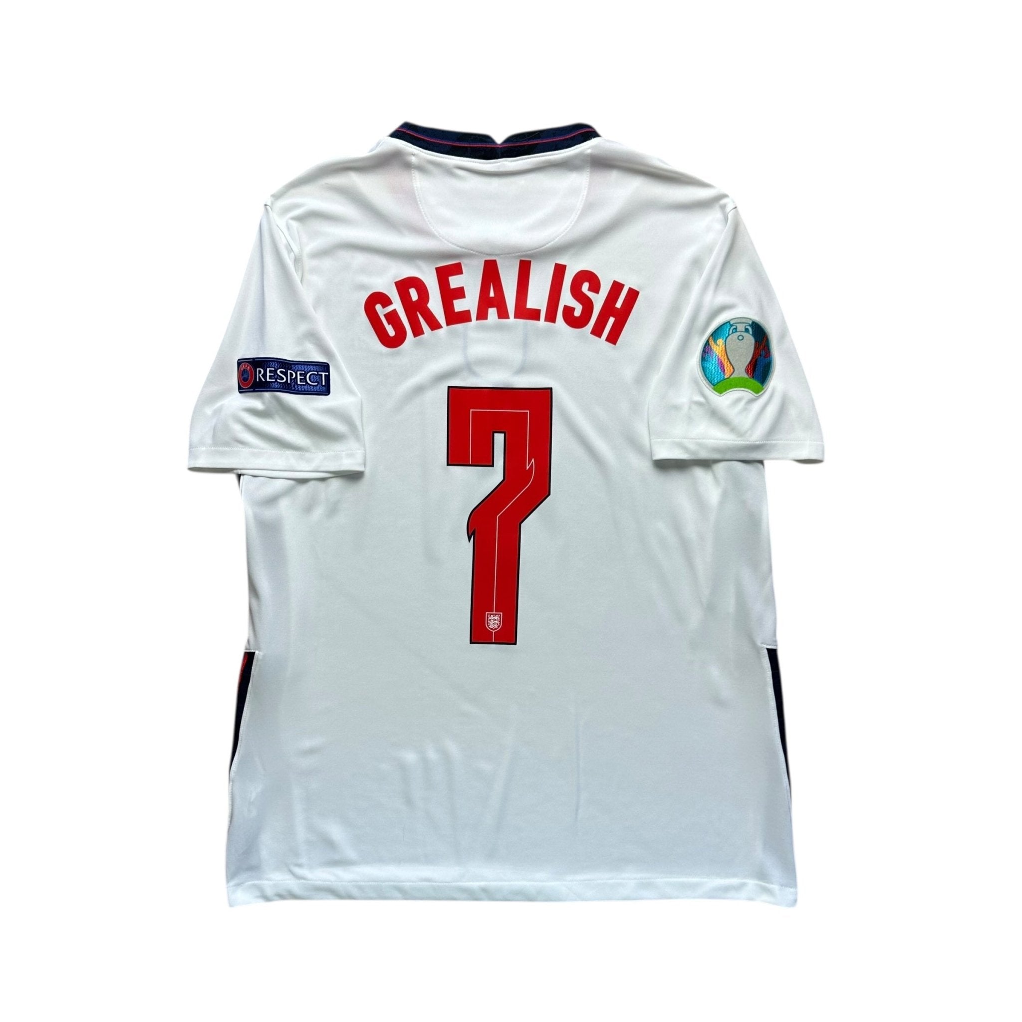 England 2020 Home Shirt (L) Grealish 7 - Kitplug