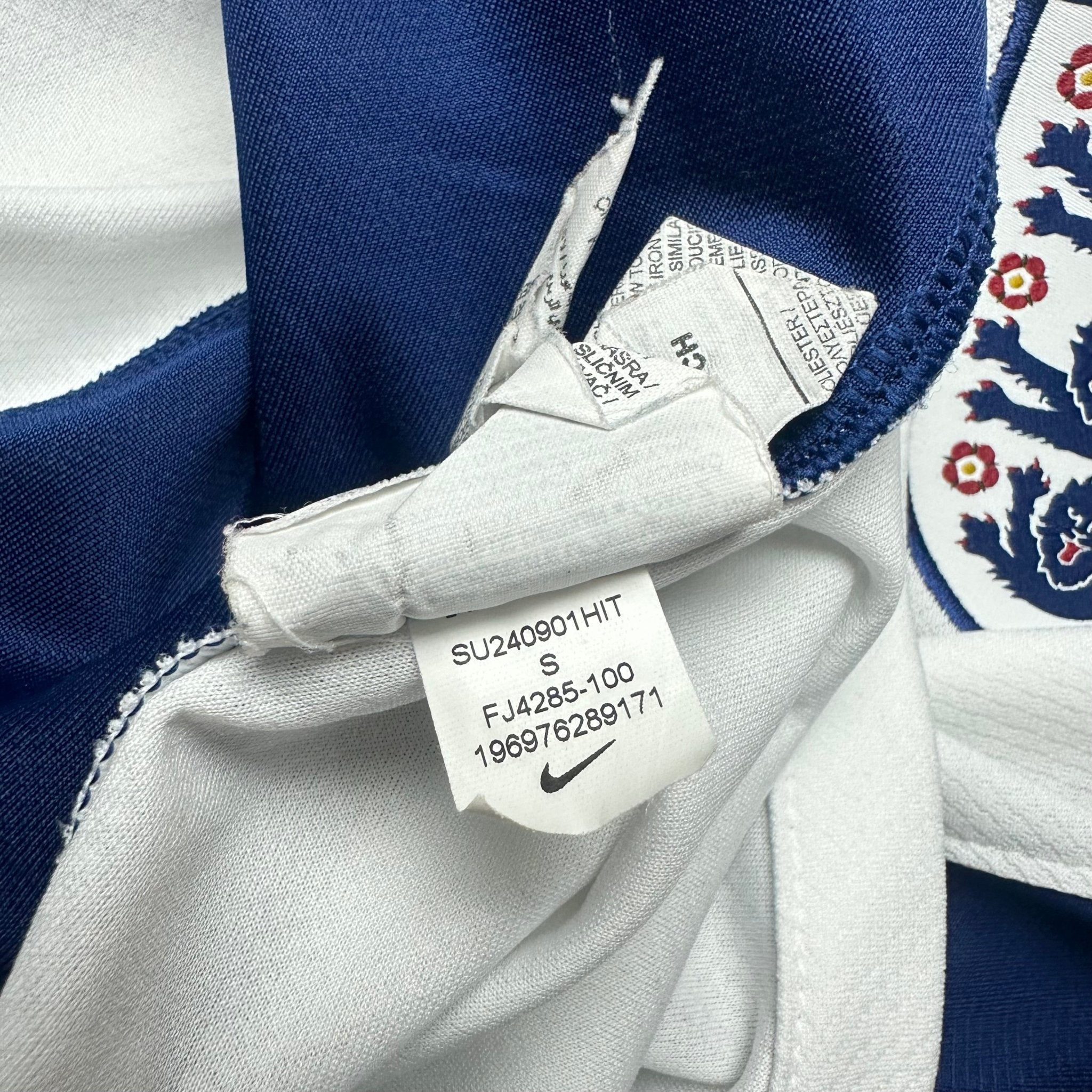 England 2024 Home Shirt (S) Bellingham 10 - Kitplug