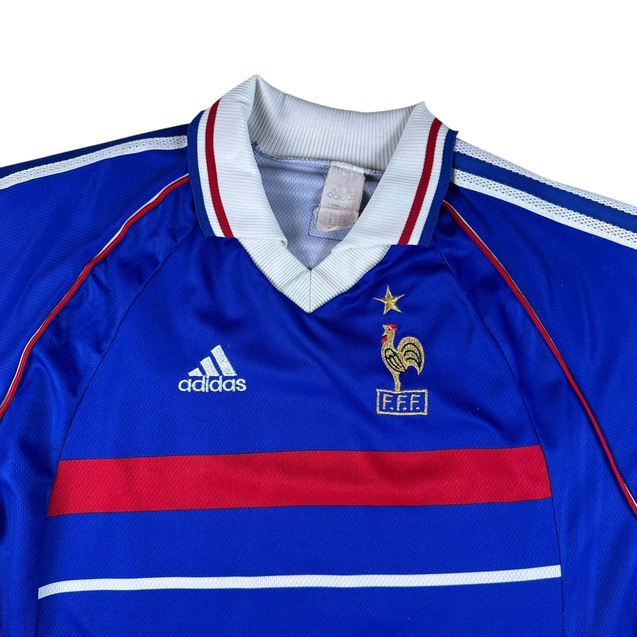France 1998 Away Shirt (M) Zidane 10 - Kitplug