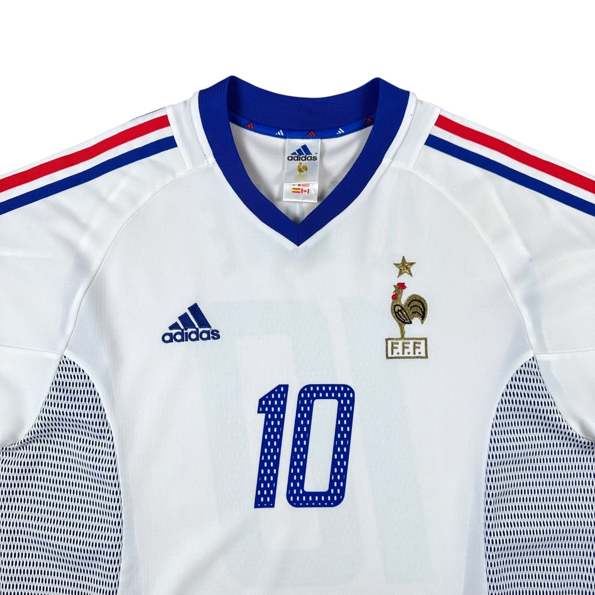 France 2002 Away Shirt (L) Zidane #10 - Kitplug