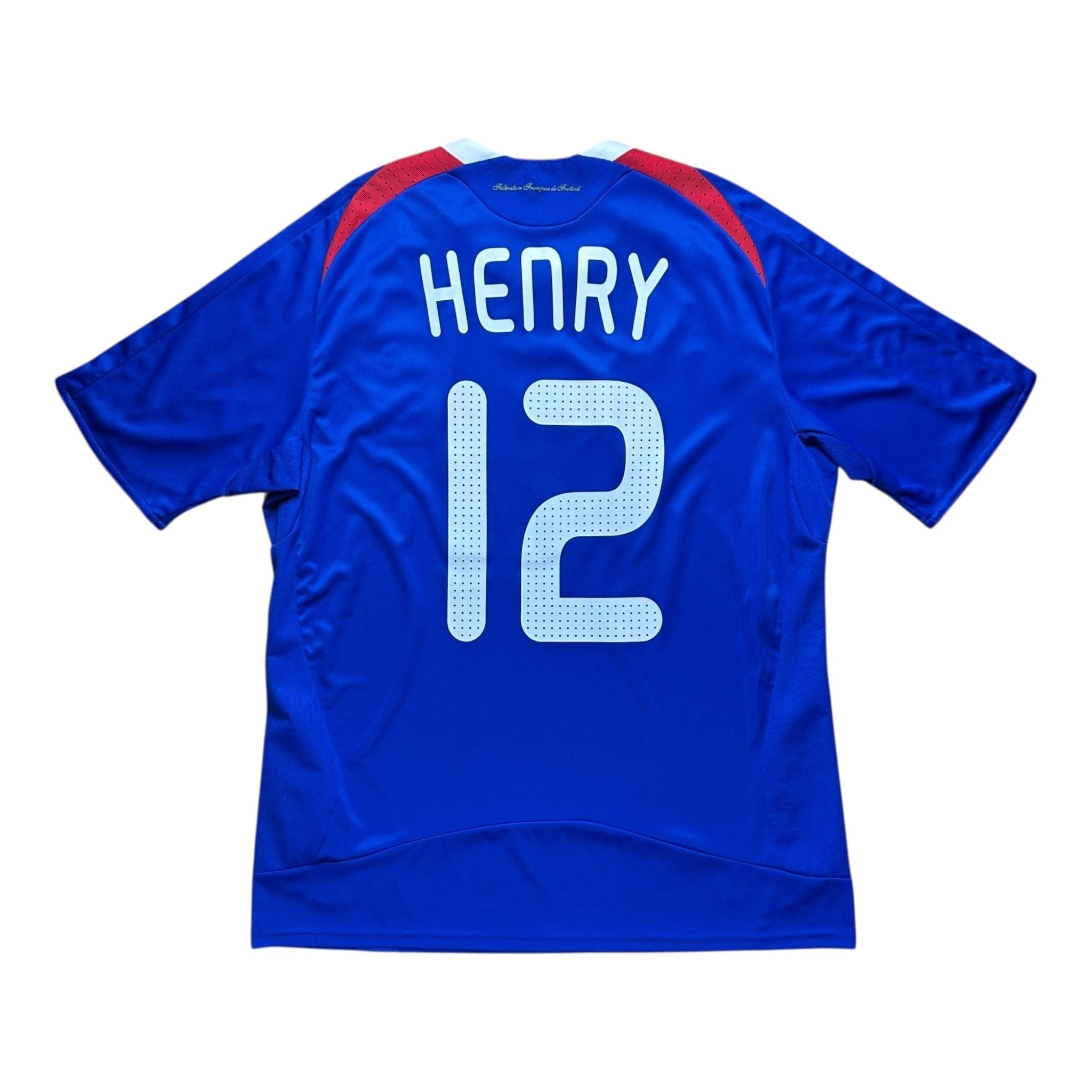 France 2008 Home Shirt (L) Henry 12 - Kitplug