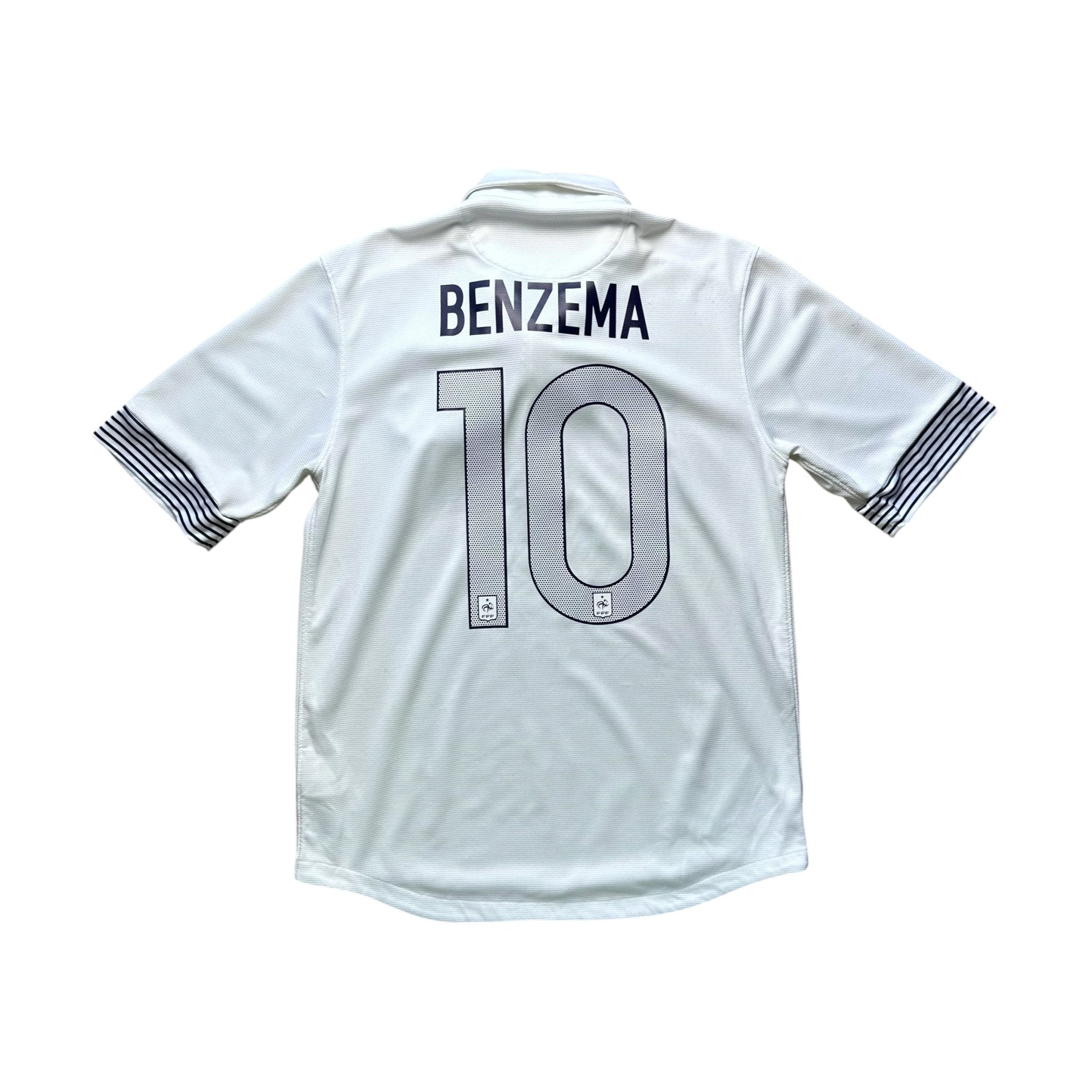 France 2012 Away Shirt (M) Benzema 10 - Kitplug