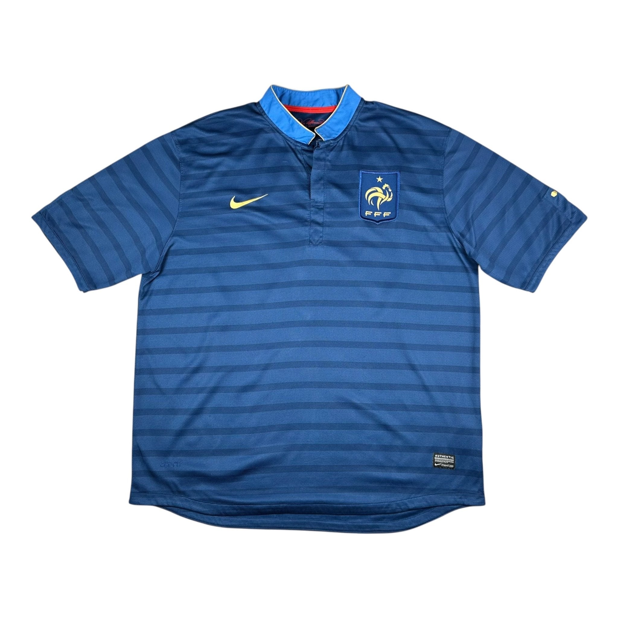 France 2012 Home Shirt (XL) Benzema 10 - Kitplug