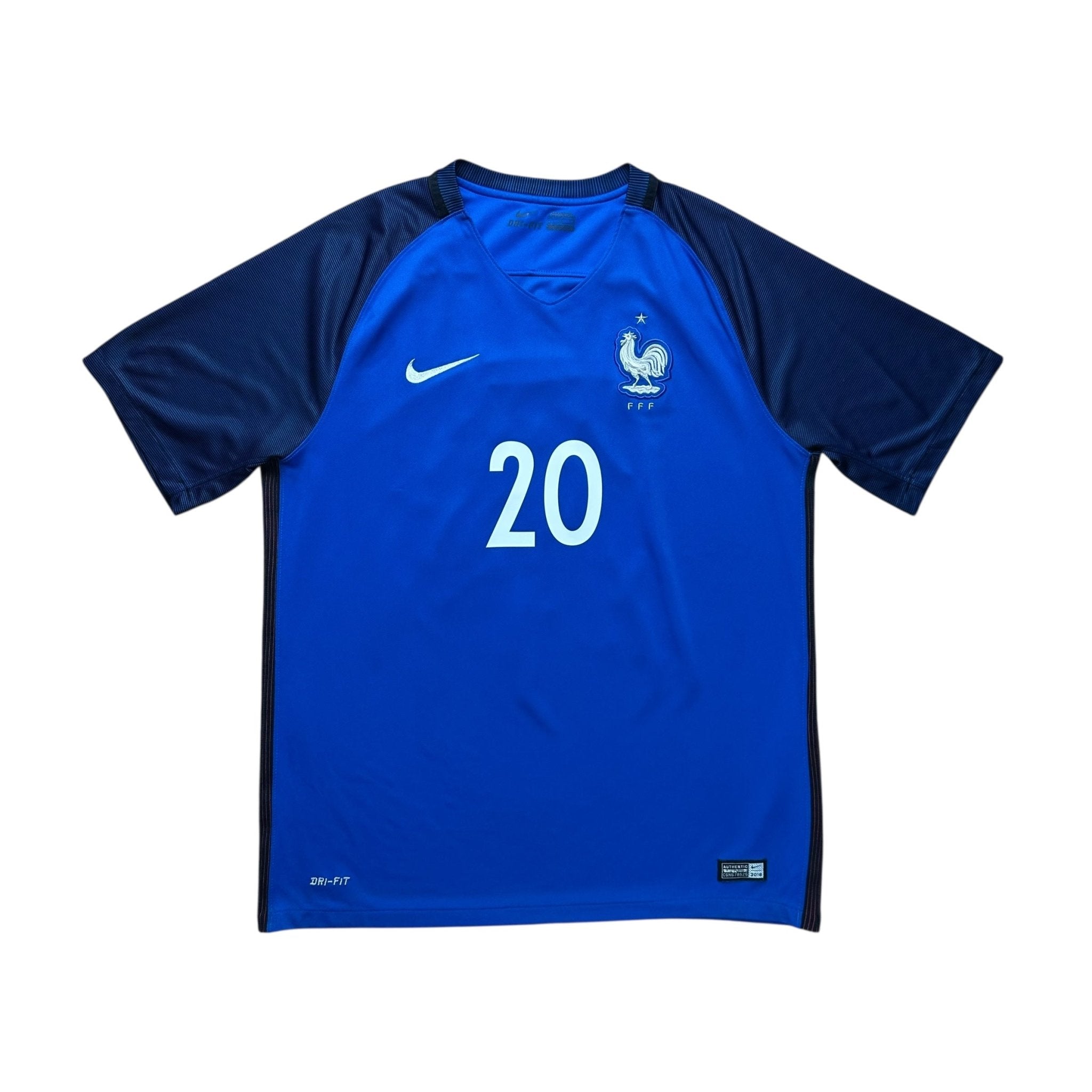 France 2016 Home Shirt (L) Mbappe 20 - Kitplug