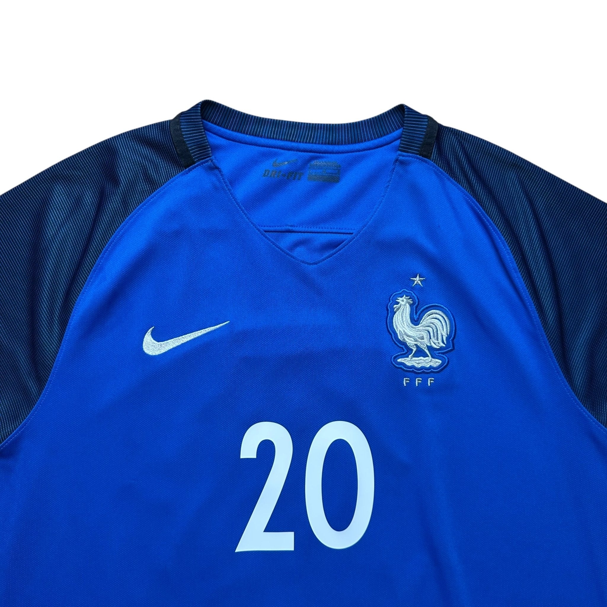 France 2016 Home Shirt (L) Mbappe 20 - Kitplug