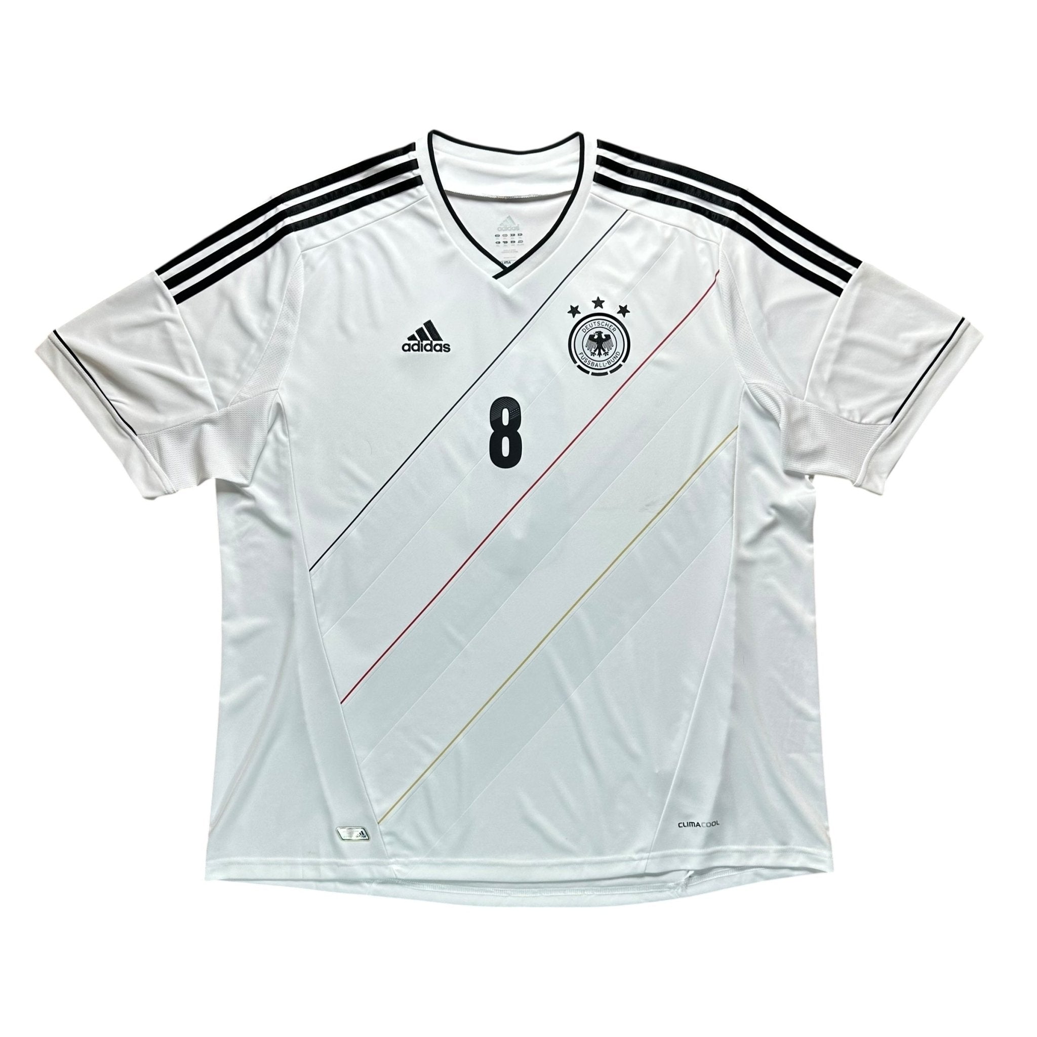 Germany 2012 Home Shirt (XXL) Ozil 8 - Kitplug