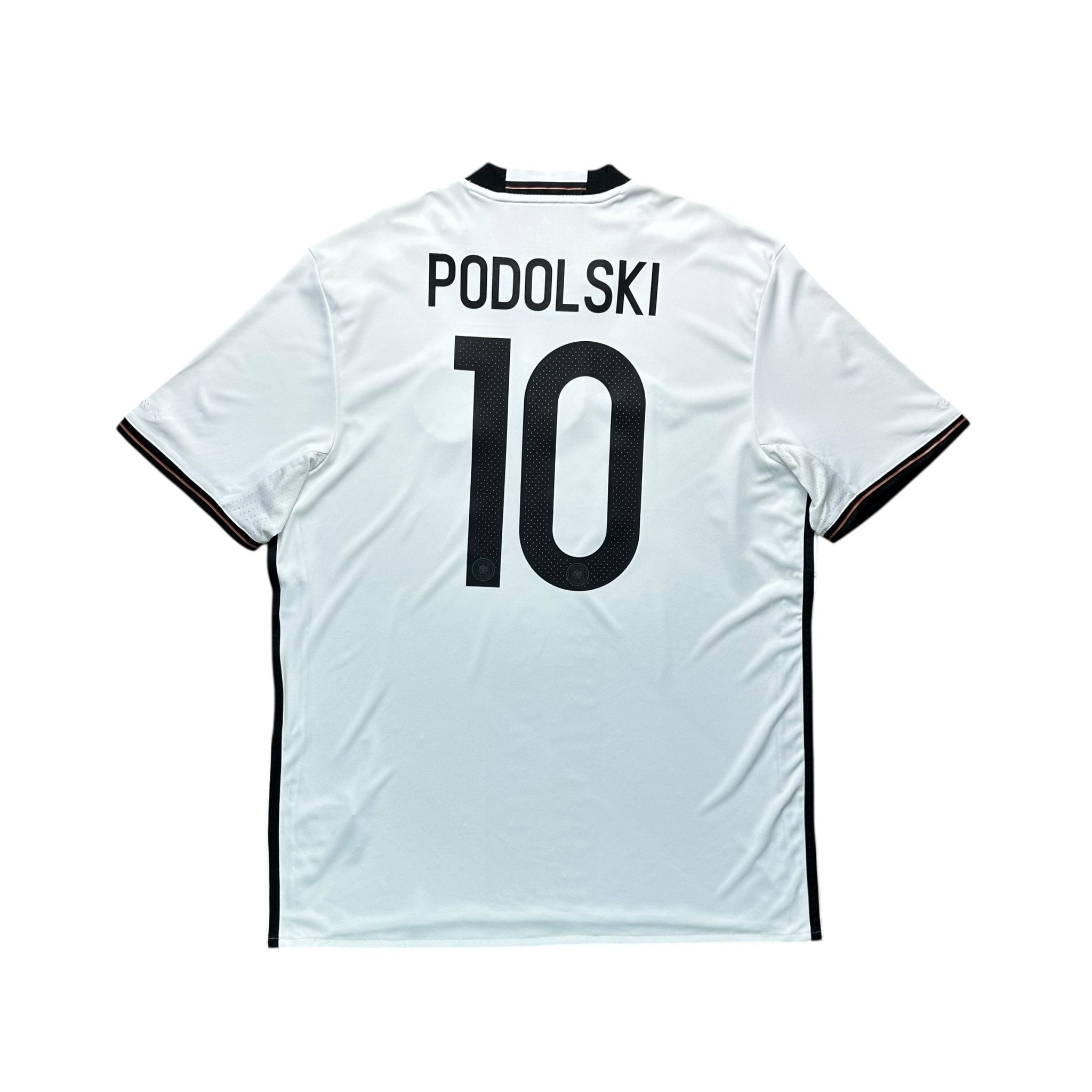 Germany 2016 Home Shirt (L) Podolski 10 - Kitplug