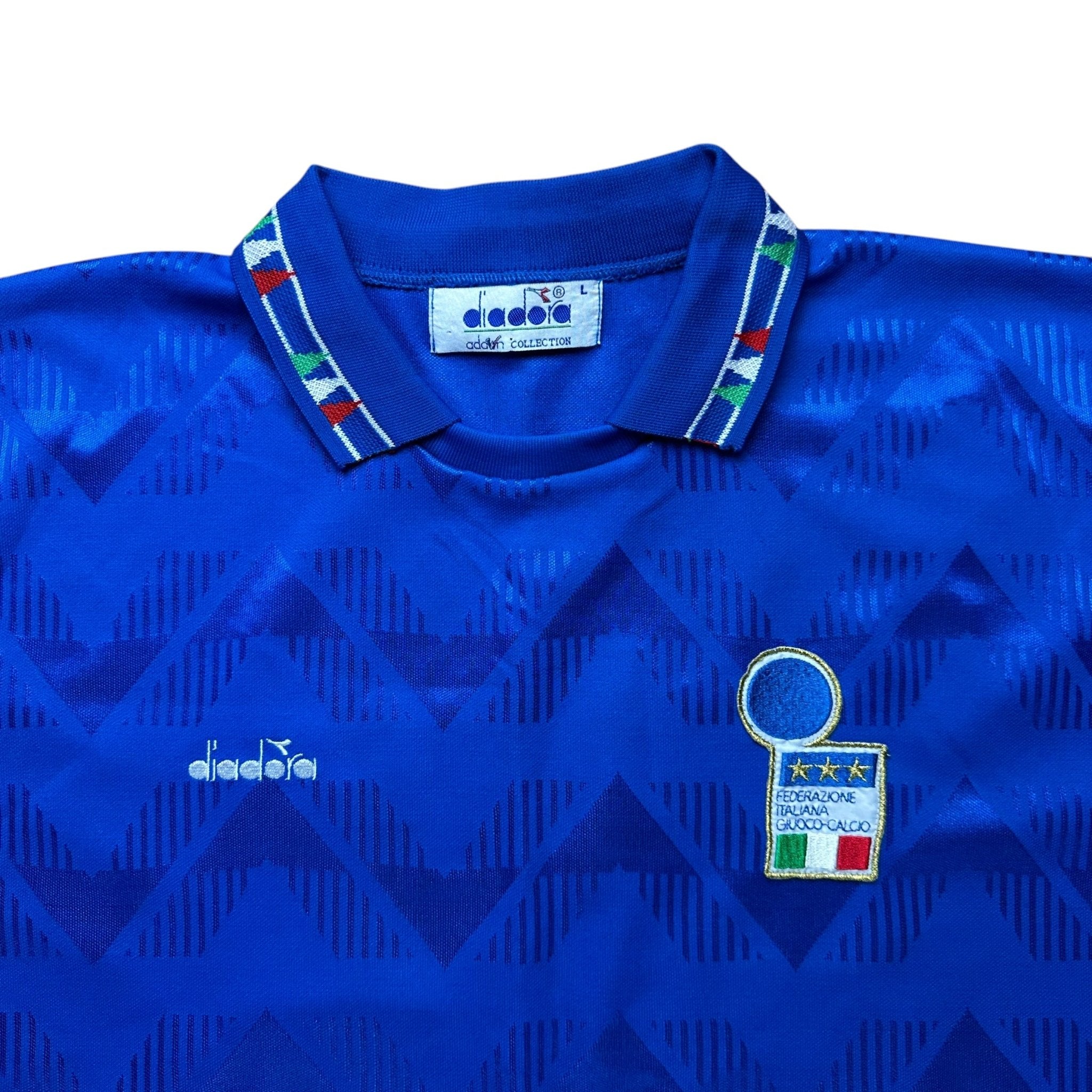 Italy 1992 Home Shirt (L) - Kitplug