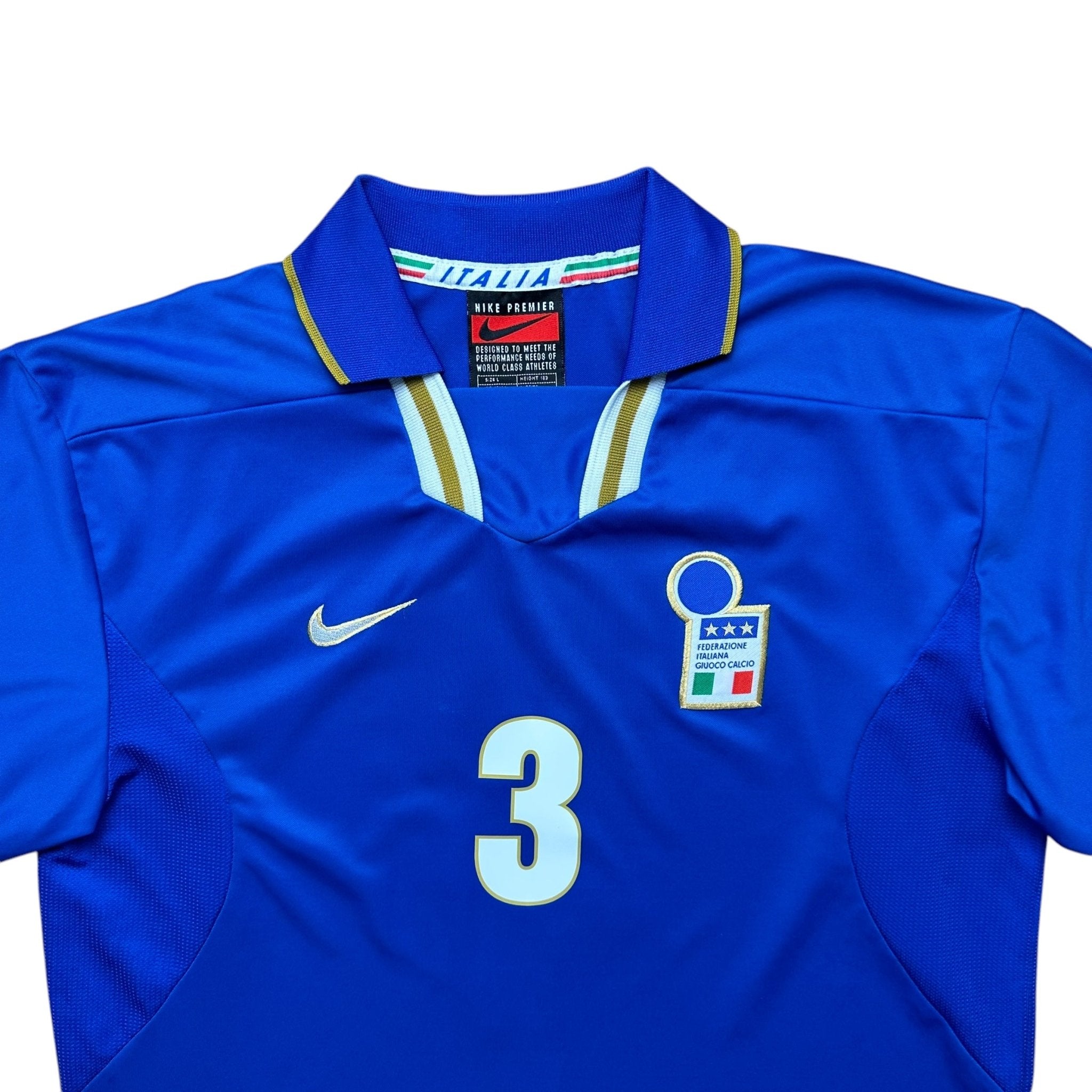 Italy 1996 Home Shirt (L) Maldini 3 - Kitplug