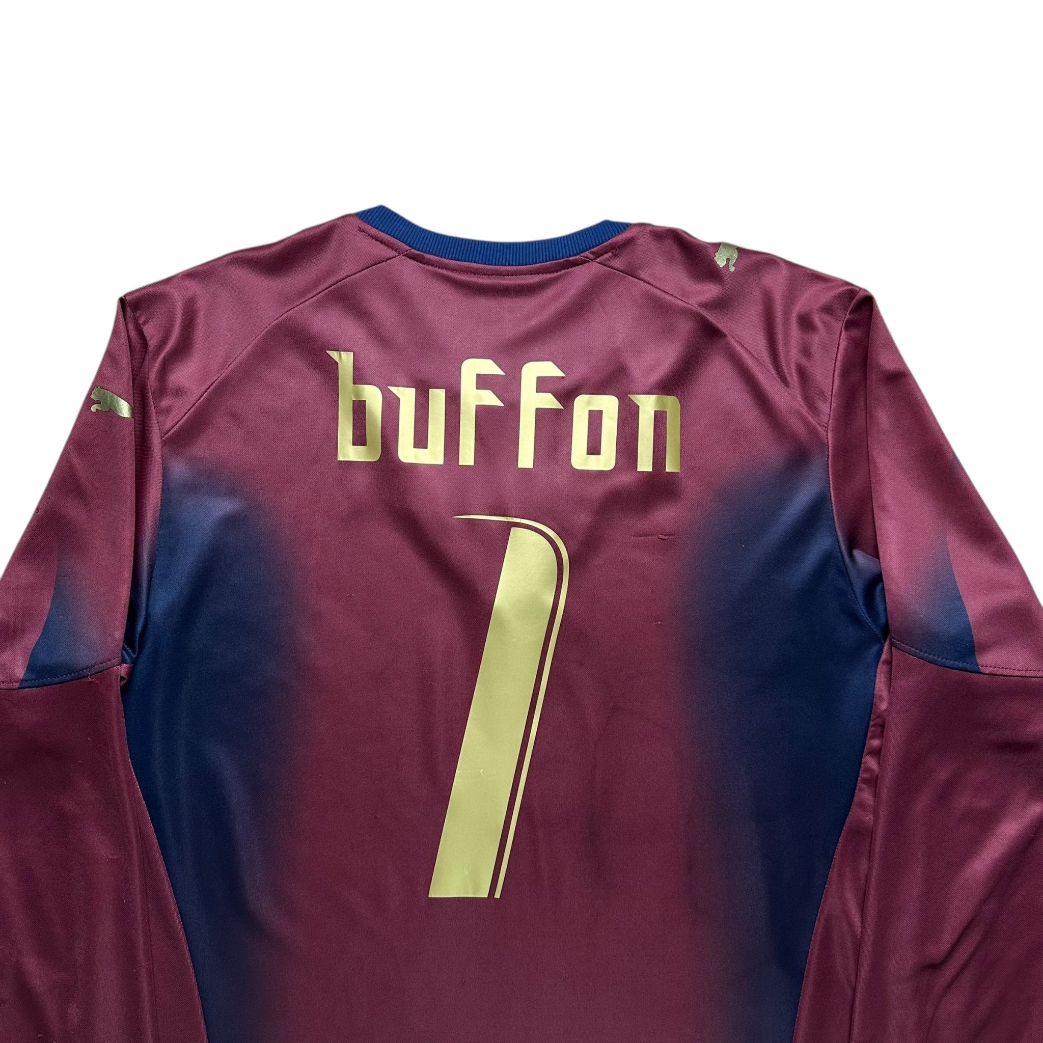 Italy 2006 GK Away Shirt (L) Buffon 1 - Kitplug