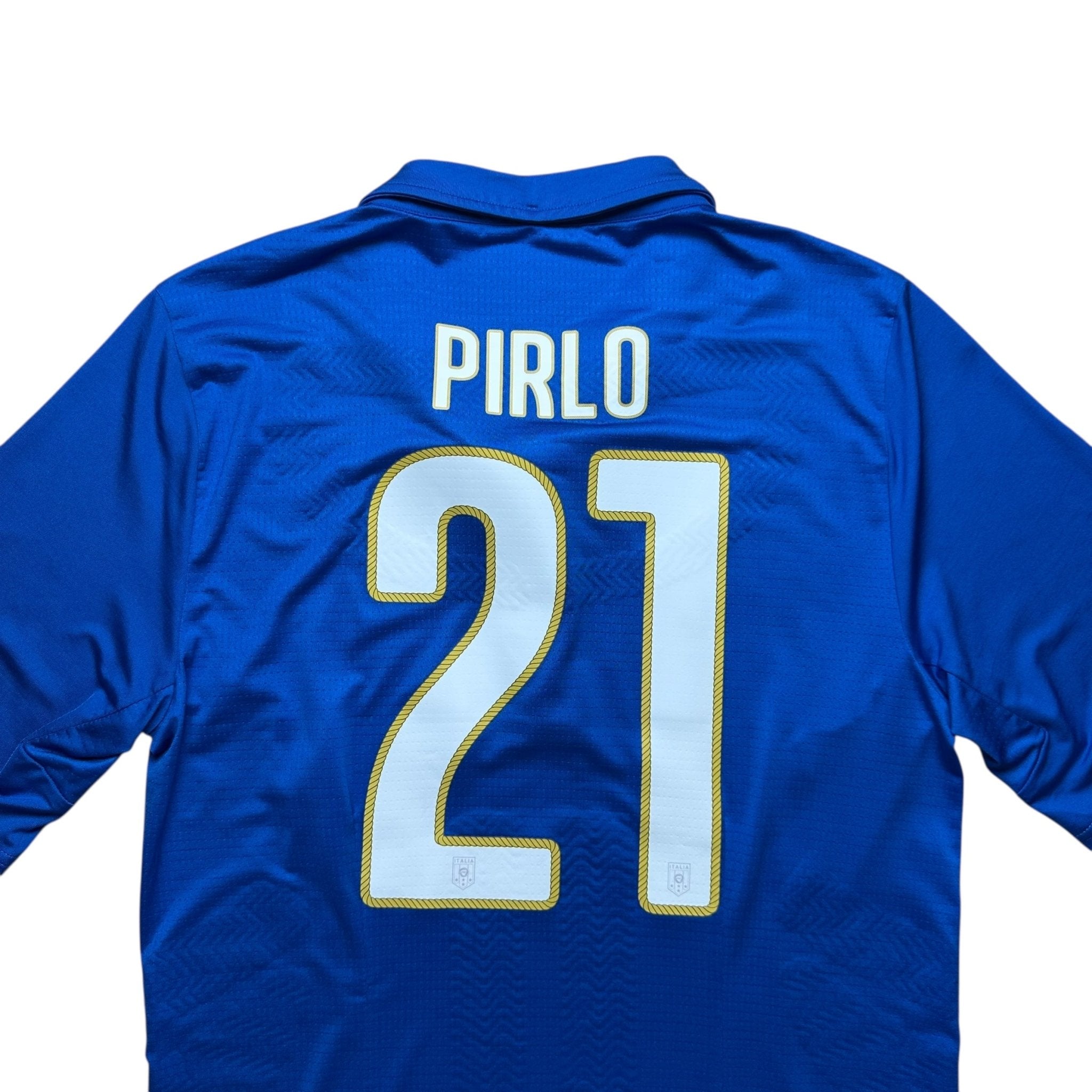 Italy 2014 Player Issue Authentic Home Shirt (XL) Pirlo 21 - Kitplug