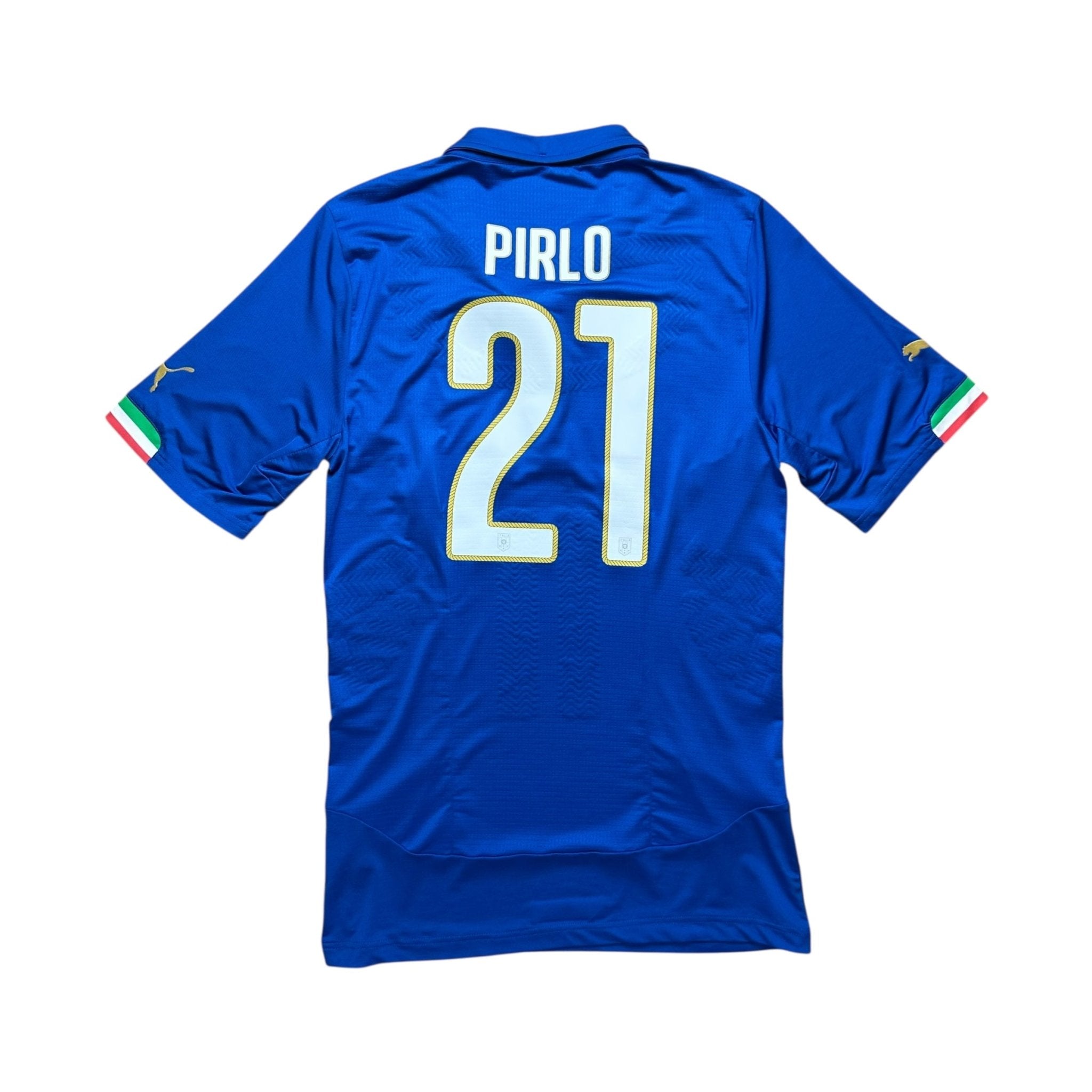 Italy 2014 Player Issue Authentic Home Shirt (XL) Pirlo 21 - Kitplug