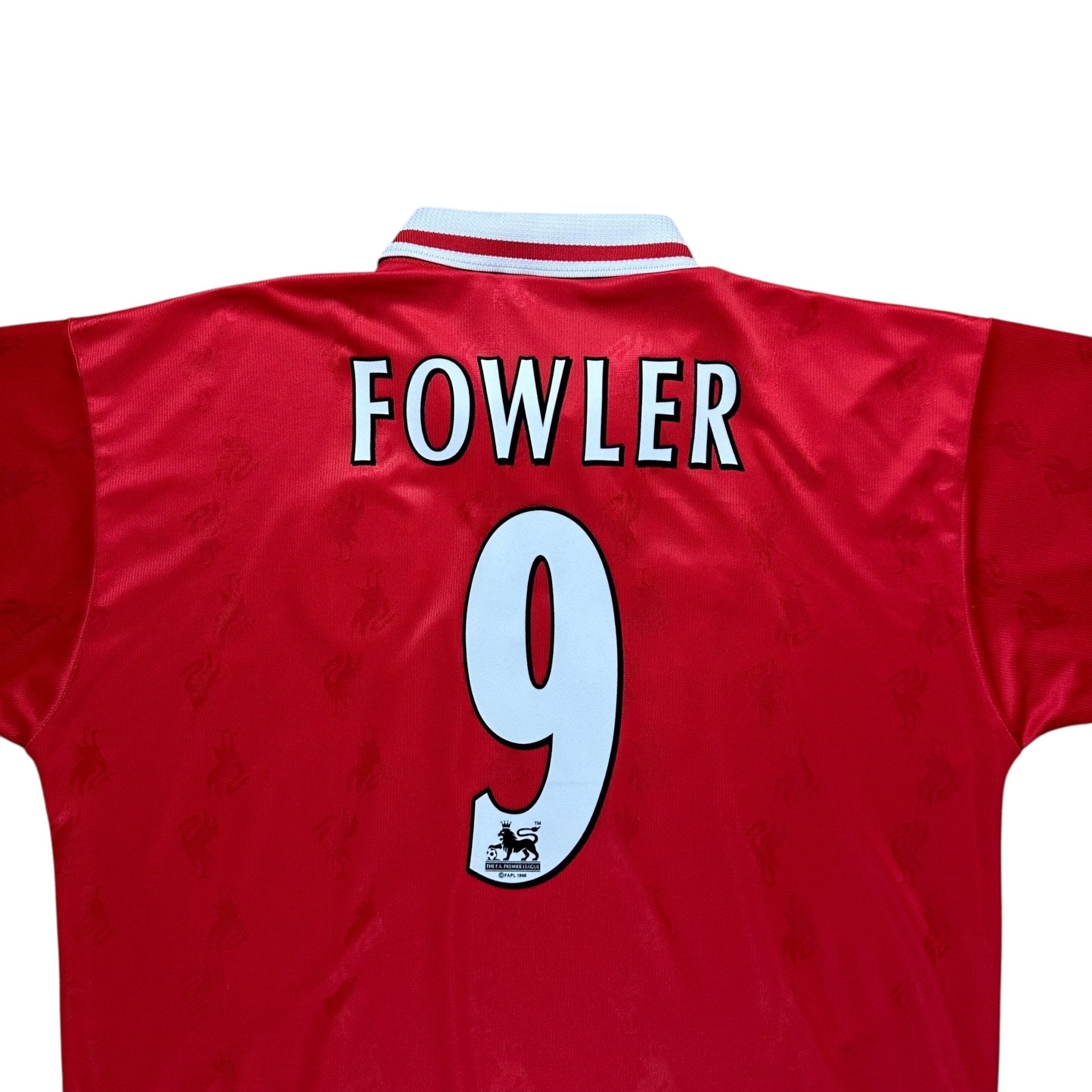 Liverpool 1996 - 98 Home Shirt (XL) Fowler 9 - Kitplug