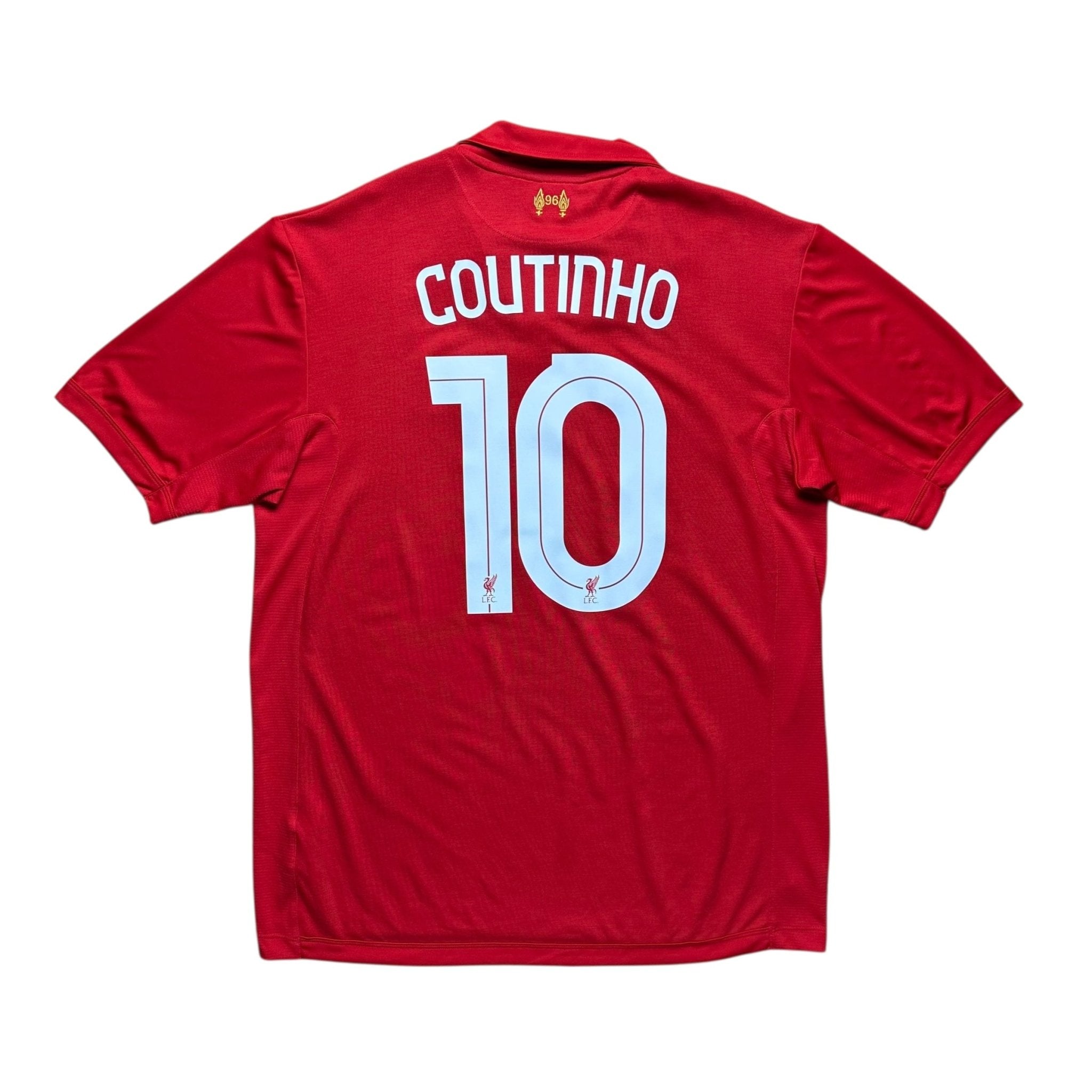 Liverpool 2012 - 13 Home Shirt (XL) Coutinho 10 - Kitplug