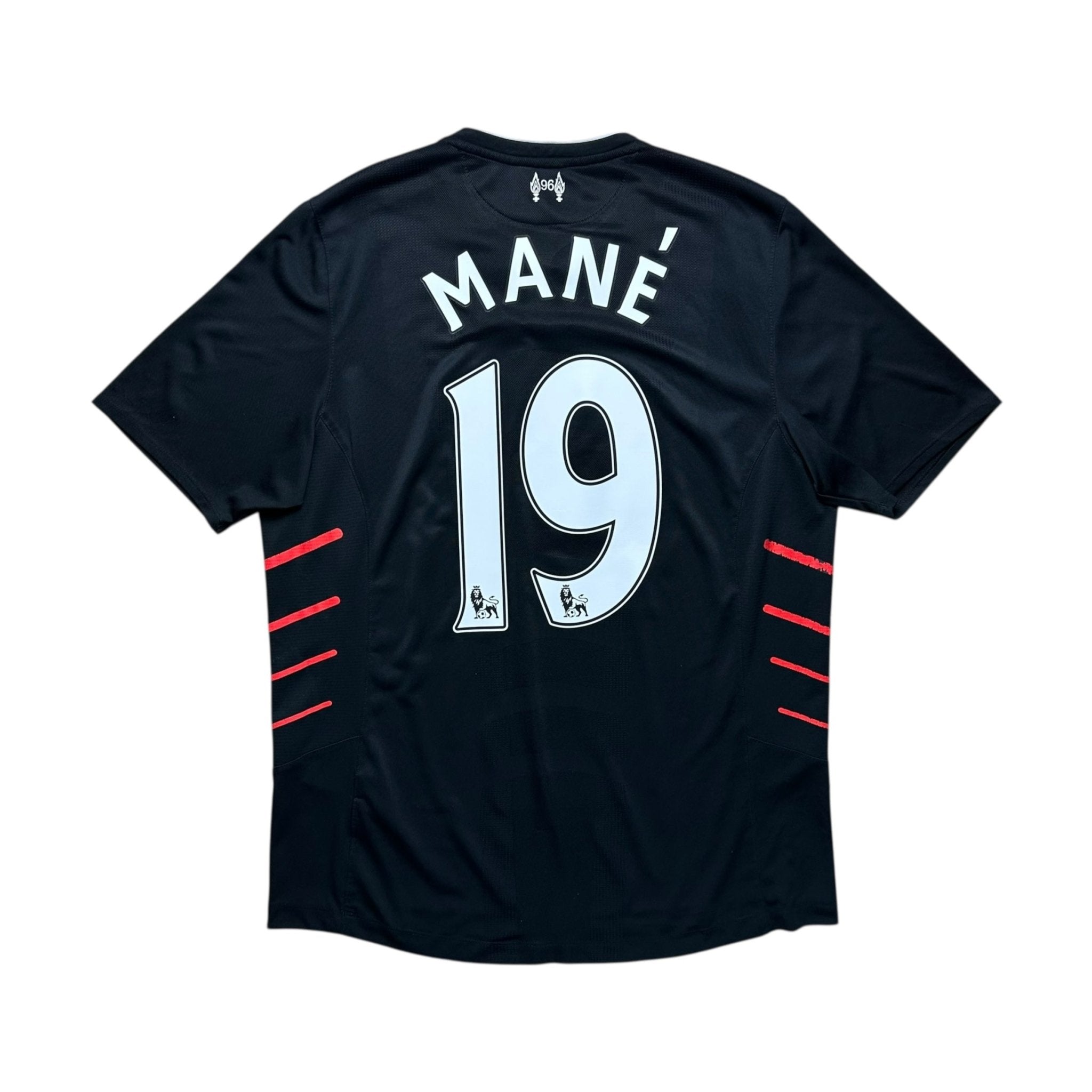 Liverpool 2016 - 17 Away Shirt (L) Mané 19 - Kitplug