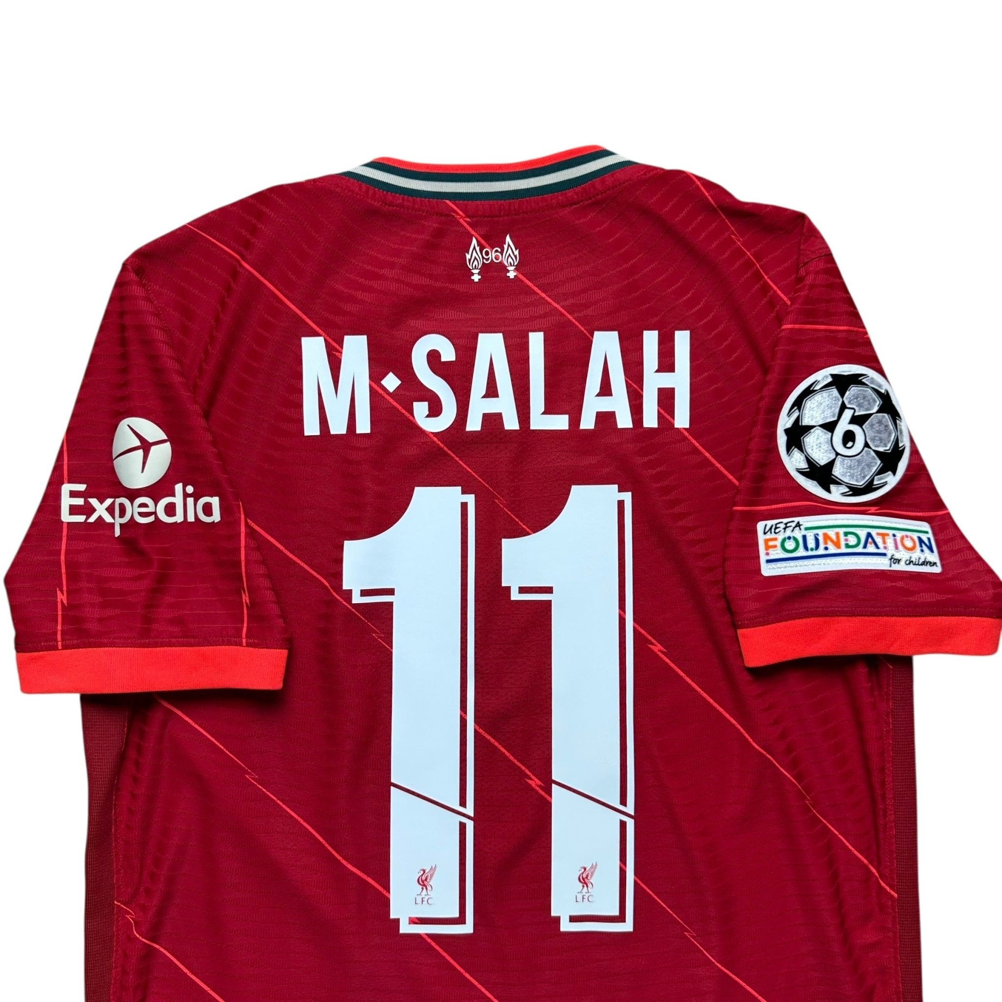 Liverpool 2021 - 22 Home Shirt (M) M.Salah 11 - Kitplug