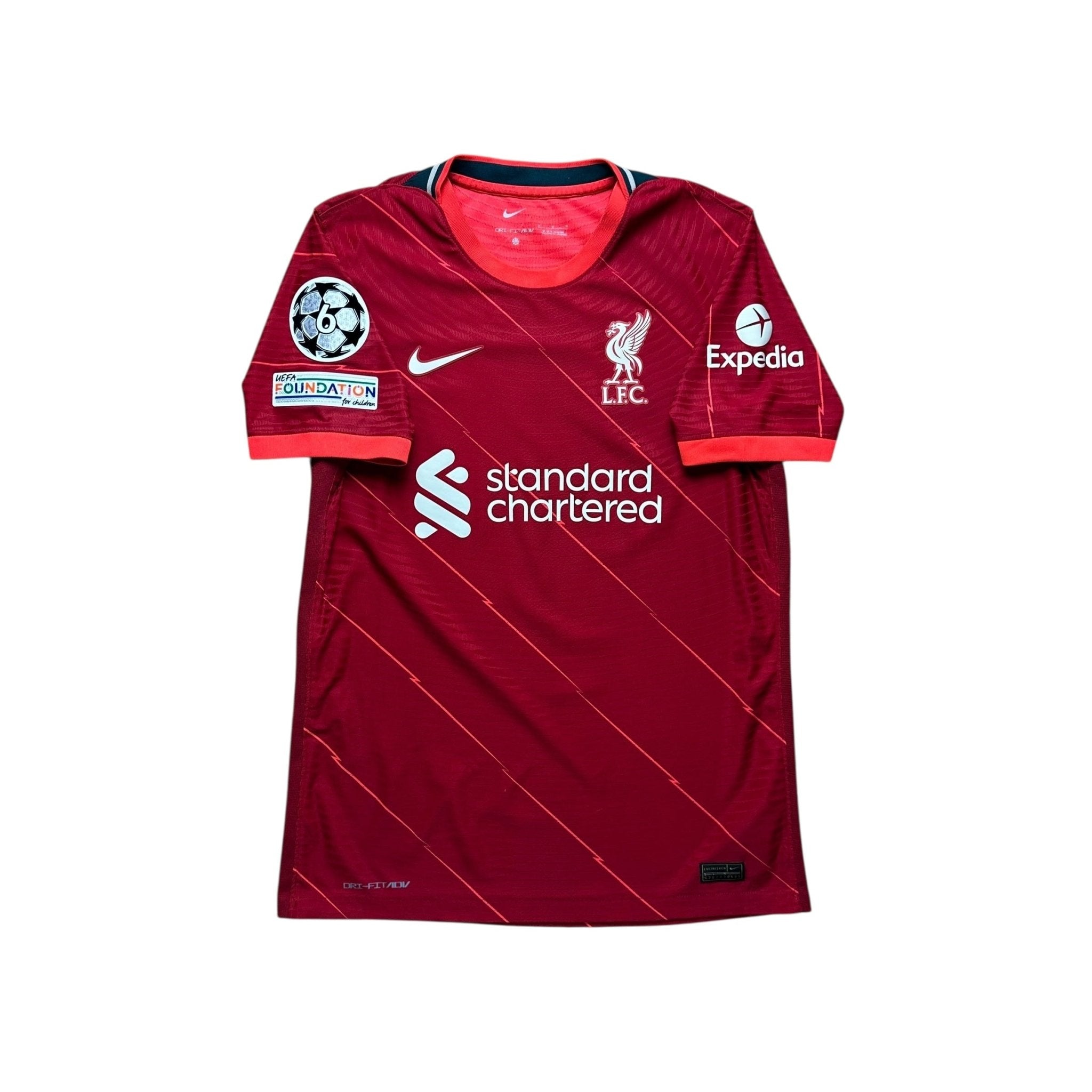 Liverpool 2021 - 22 Home Shirt (M) M.Salah 11 - Kitplug