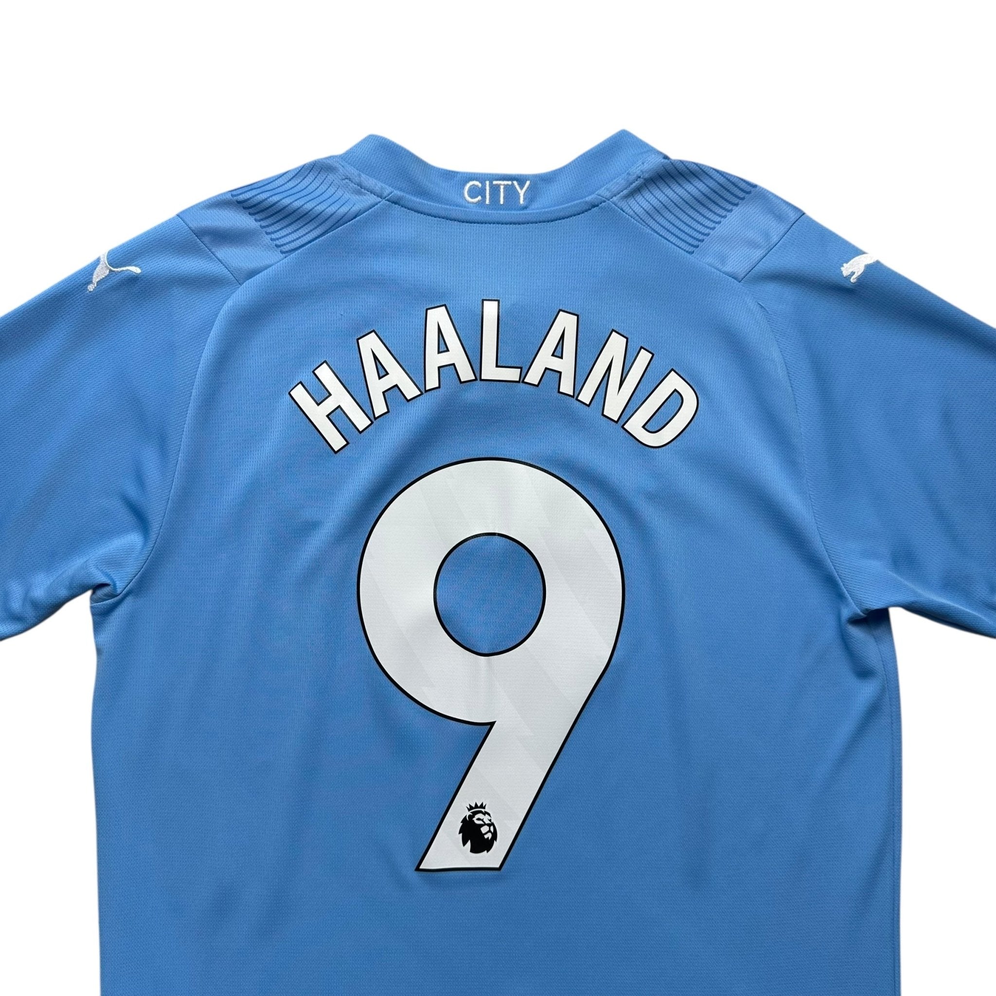 Manchester City 2023 - 24 Home Shirt (M) Haaland 9 - Kitplug
