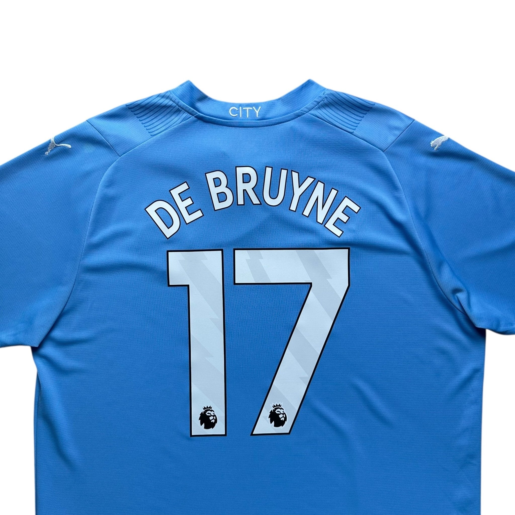 Manchester City 2023 - 24 Home Shirt (XL) De Bruyne 17 - Kitplug