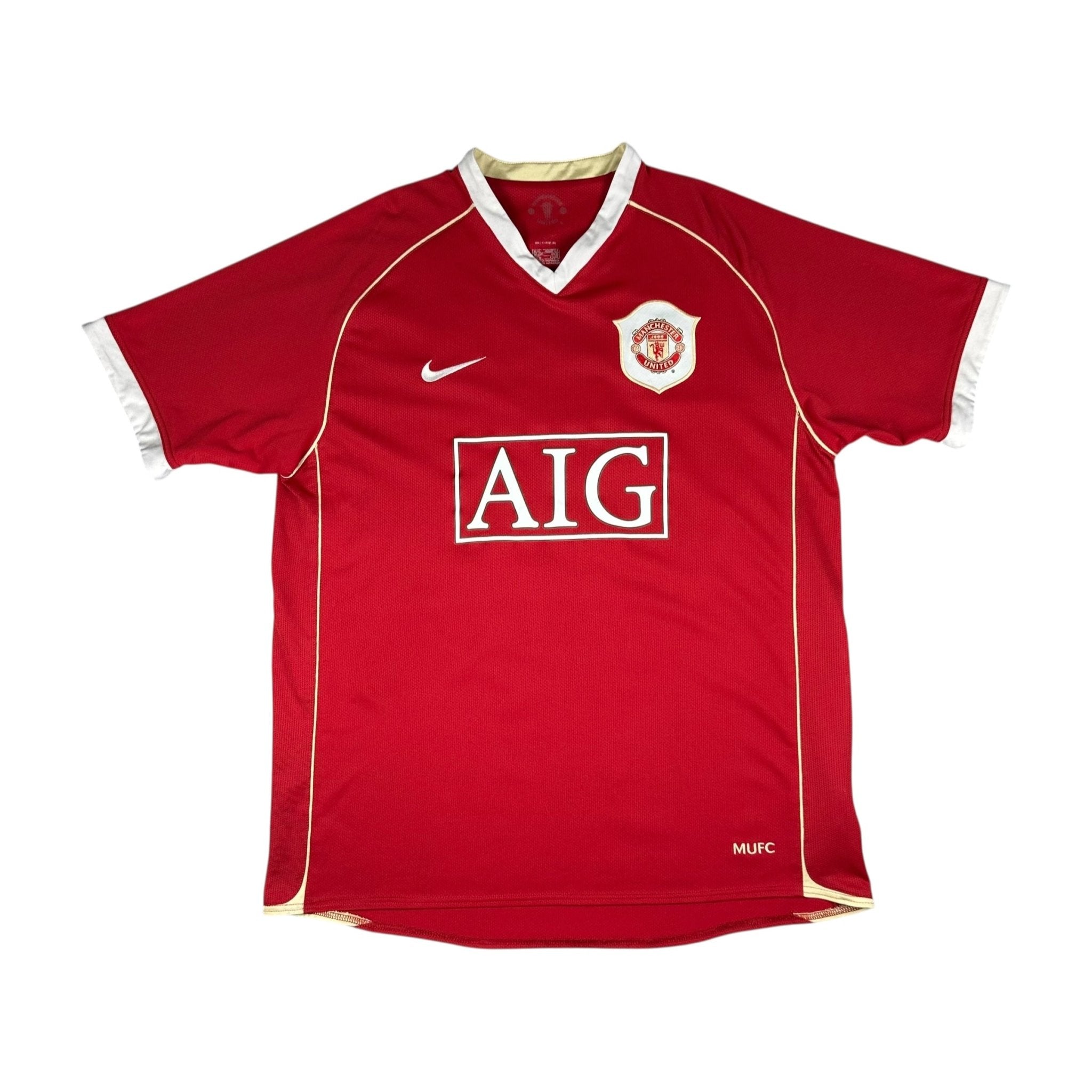 Manchester United 2006-07 Home Shirt (L) Ronaldo 7 - Kitplug